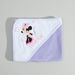 Minnie Mouse Colourblock Printed Hooded Towels – Set of 2-Towels and Flannels-thumbnail-1