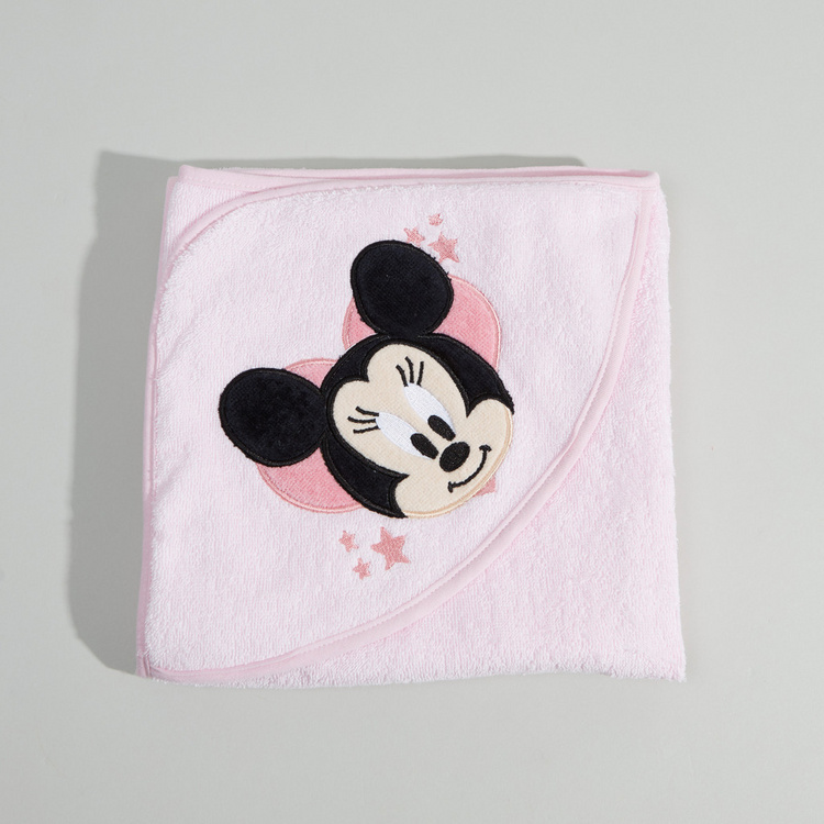 Minnie Mouse Hooded Cotton Towel – 76x76 cms
