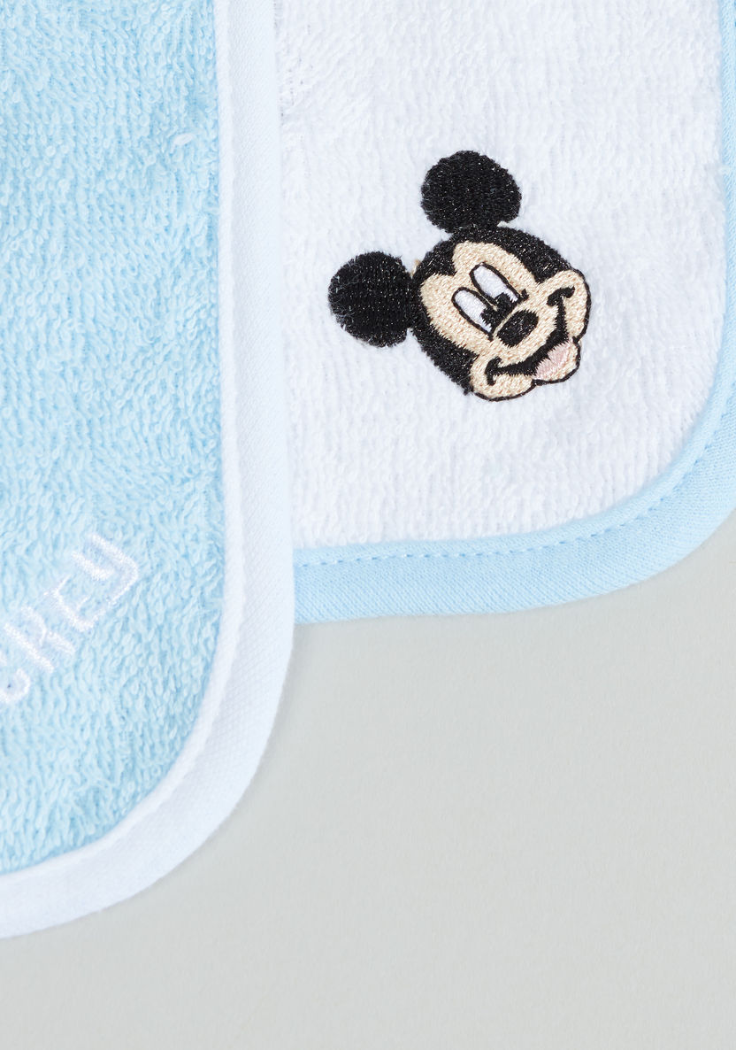 Mickey Mouse 6-Piece Cotton Washcloth Pack - 25x25 cms-Towels and Flannels-image-3