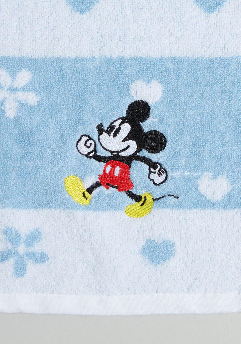 Mickey Mouse Jacquard Towel – 60x120 cms-Towels and Flannels-image-2