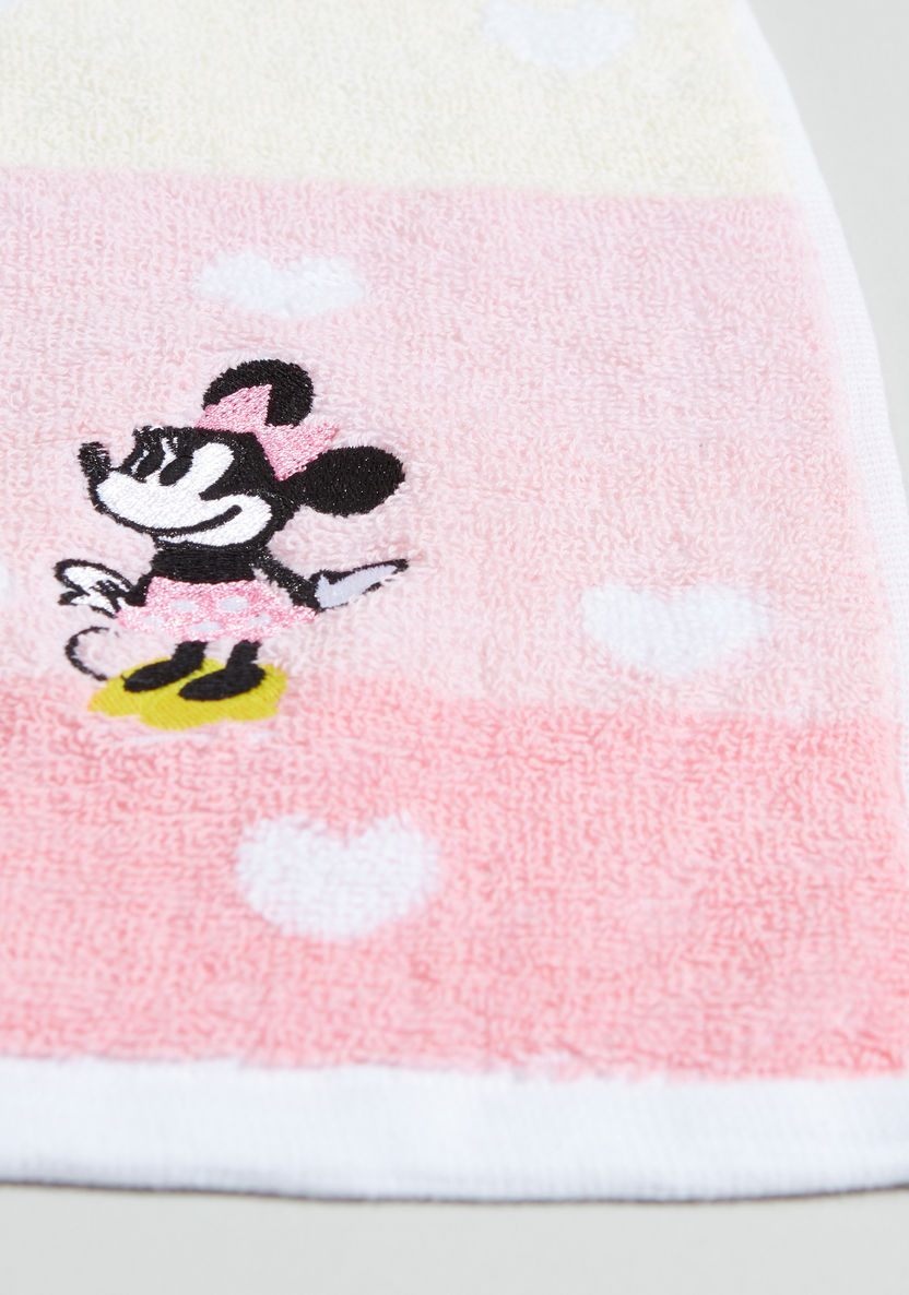 Minnie Mouse Print Beach Towel - 60x120 cms-Towels and Flannels-image-3