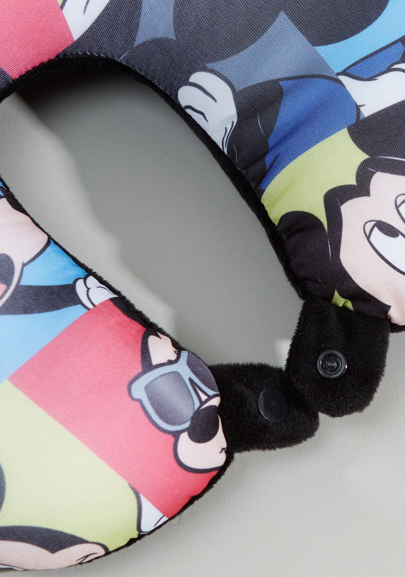 Mickey Mouse Printed Neck Pillow-Toddler Bedding-image-1