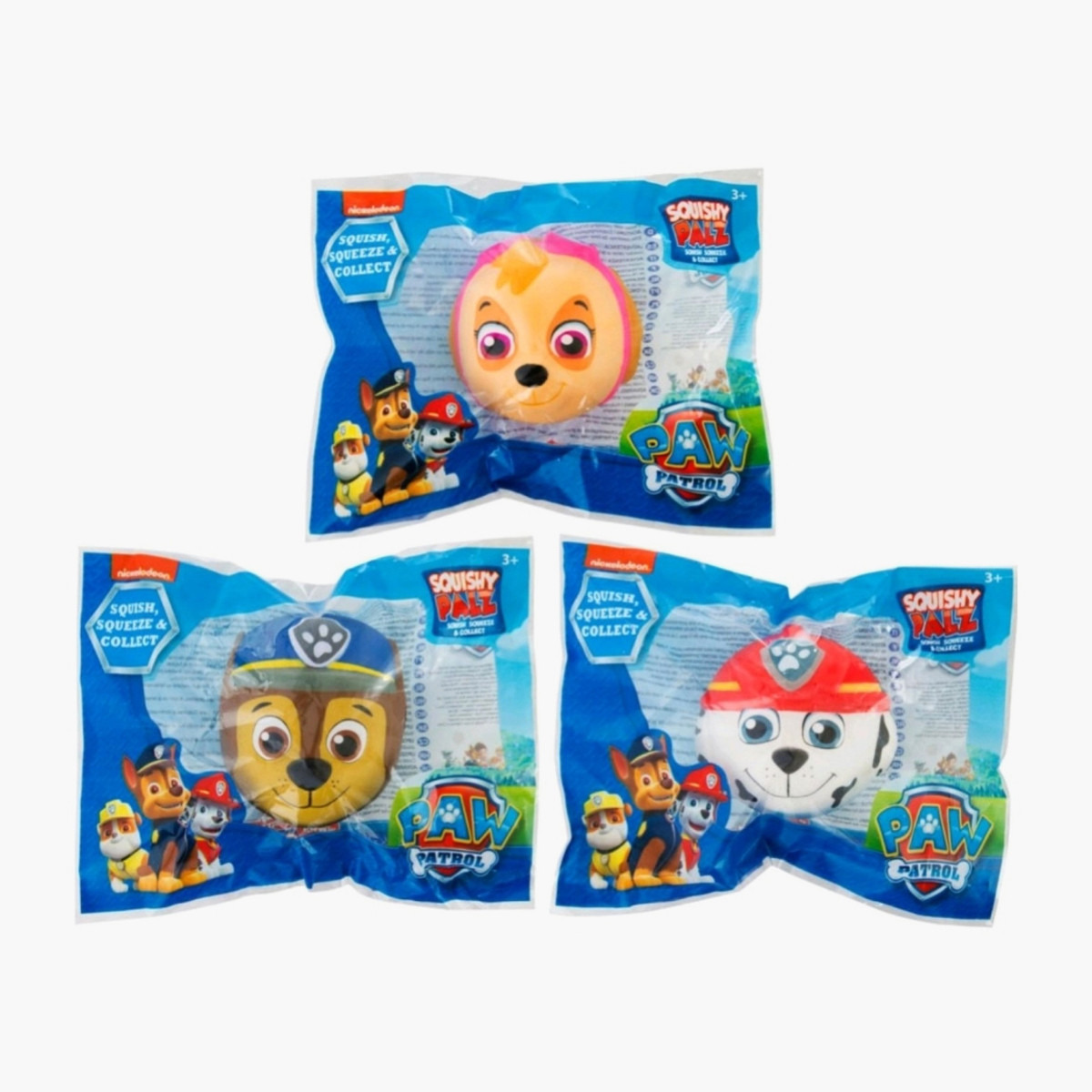 Paw patrol hot sale squeeze toys