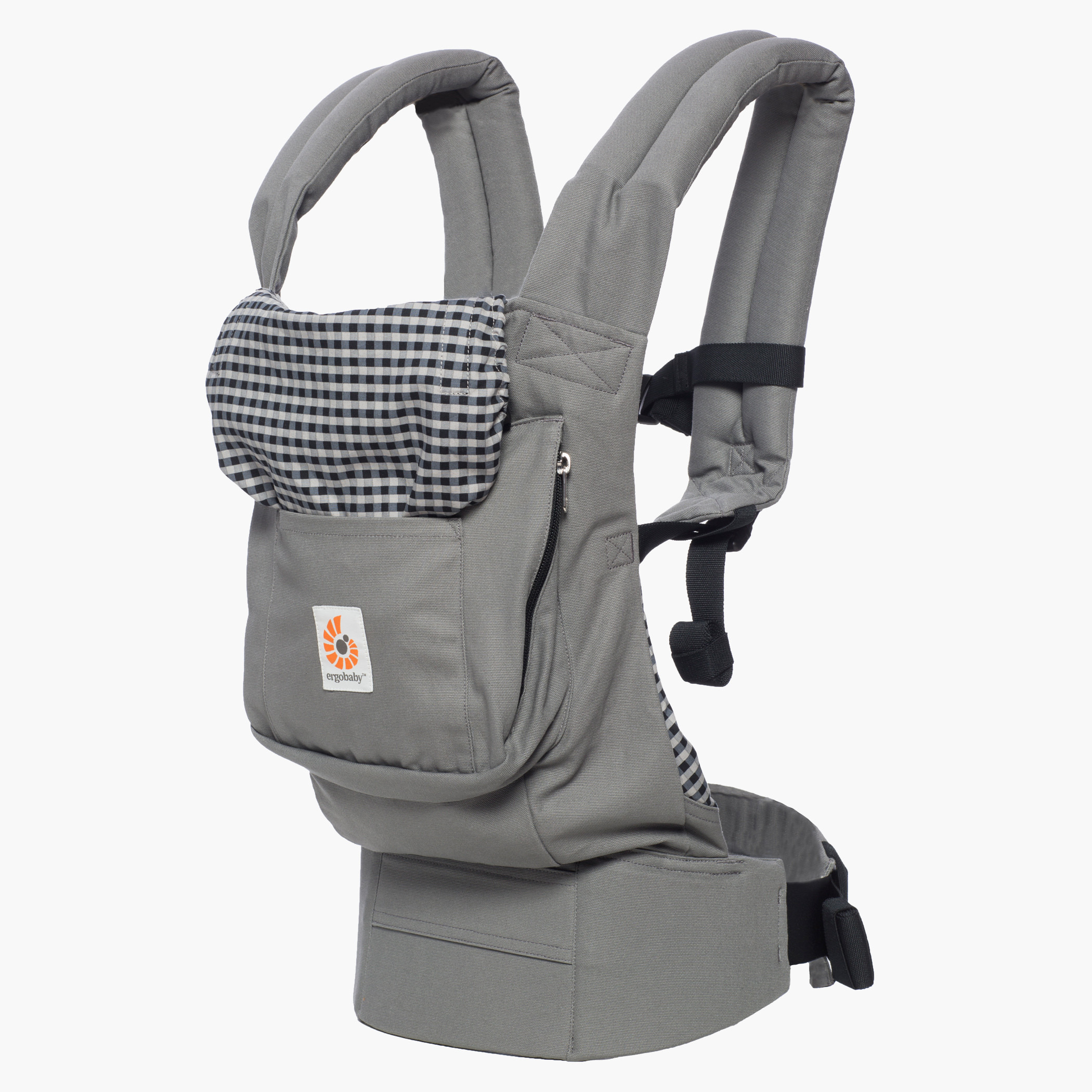 Ergobaby Steel Plaid Baby Carrier