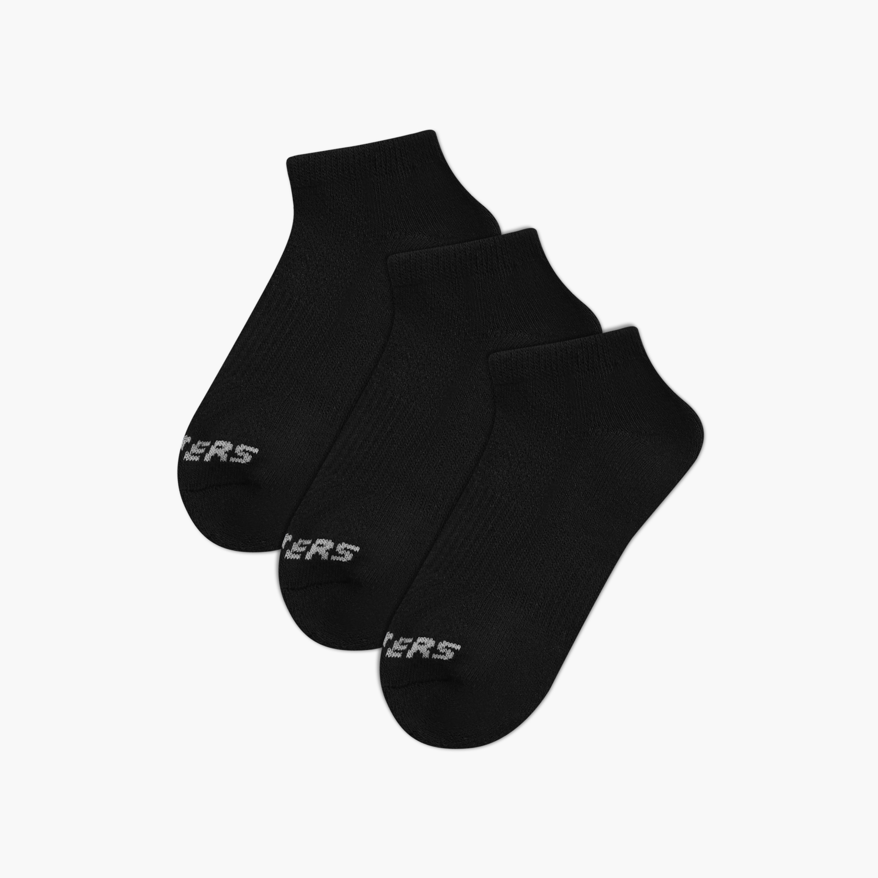 جوارب رياضية تيري غير مرئية للأطفال من سكتشرز - S111102B-001-girls-accessories-socks-image-1