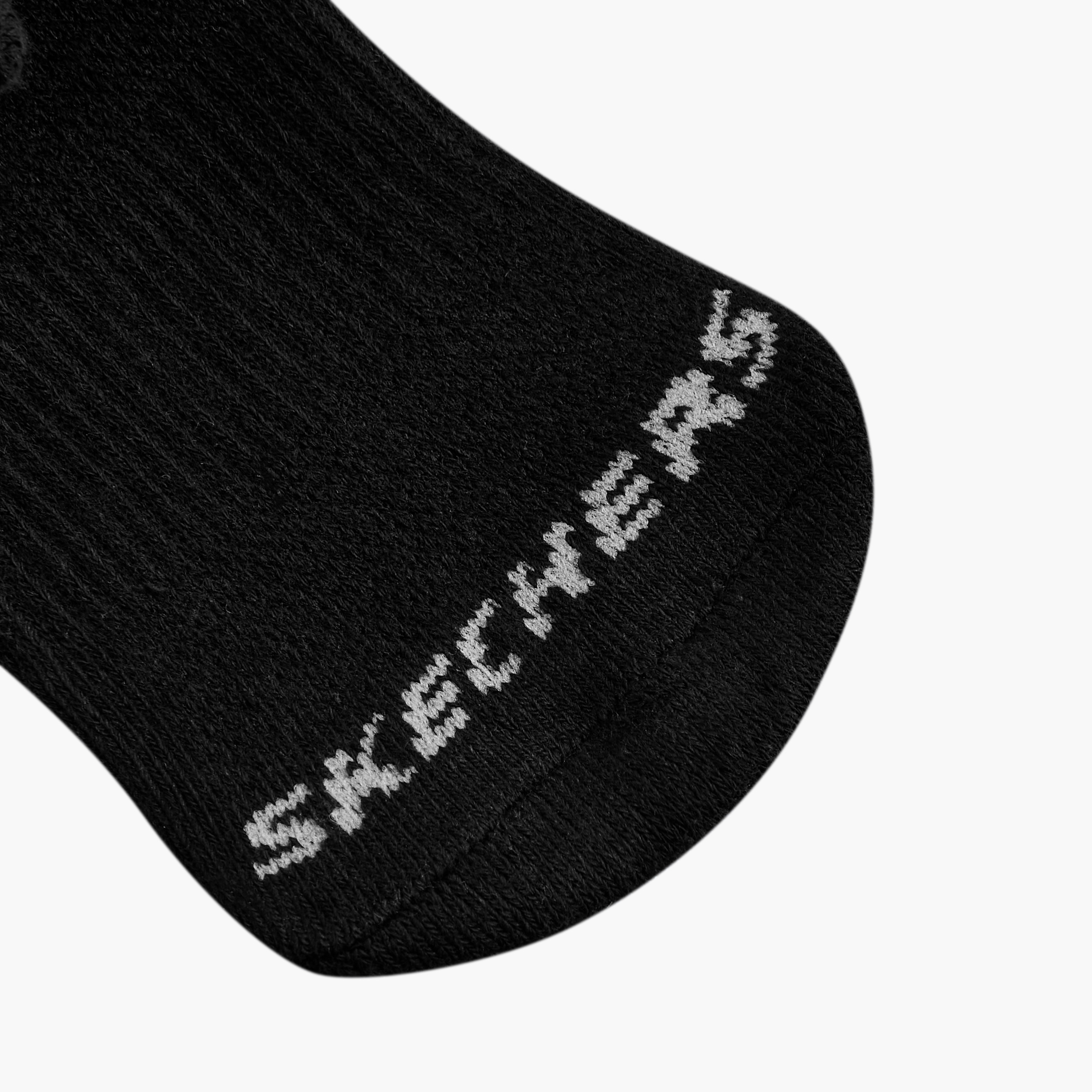 جوارب رياضية تيري غير مرئية للأطفال من سكتشرز - S111102B-001-girls-accessories-socks-image-5