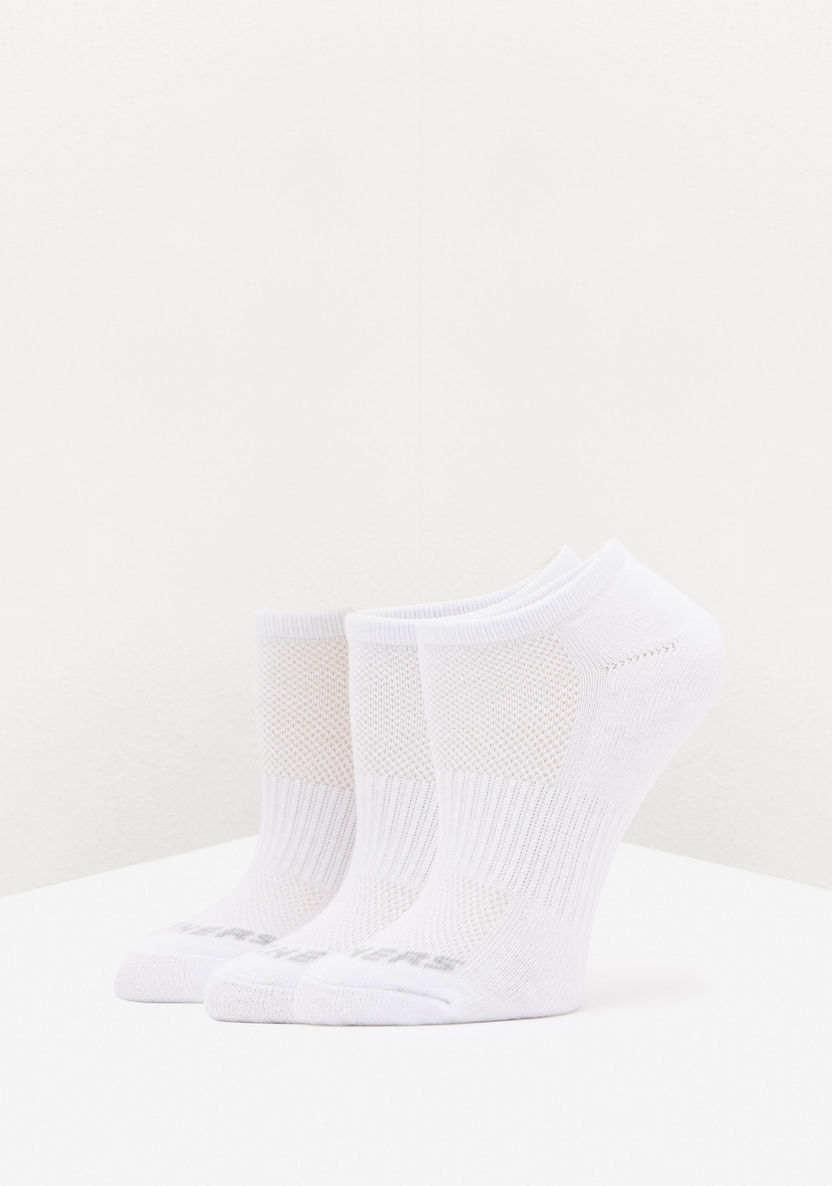 Skechers Kids' Terry Invisible Sports Socks - S111102B-100-Boy%27s Socks-image-0