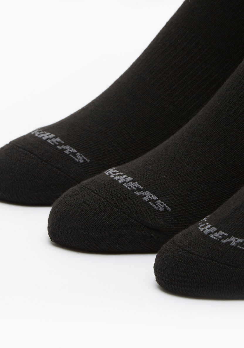 Skechers Men's Terry Low Cut Sports Socks - S104957D-001-Men%27s Socks-image-2