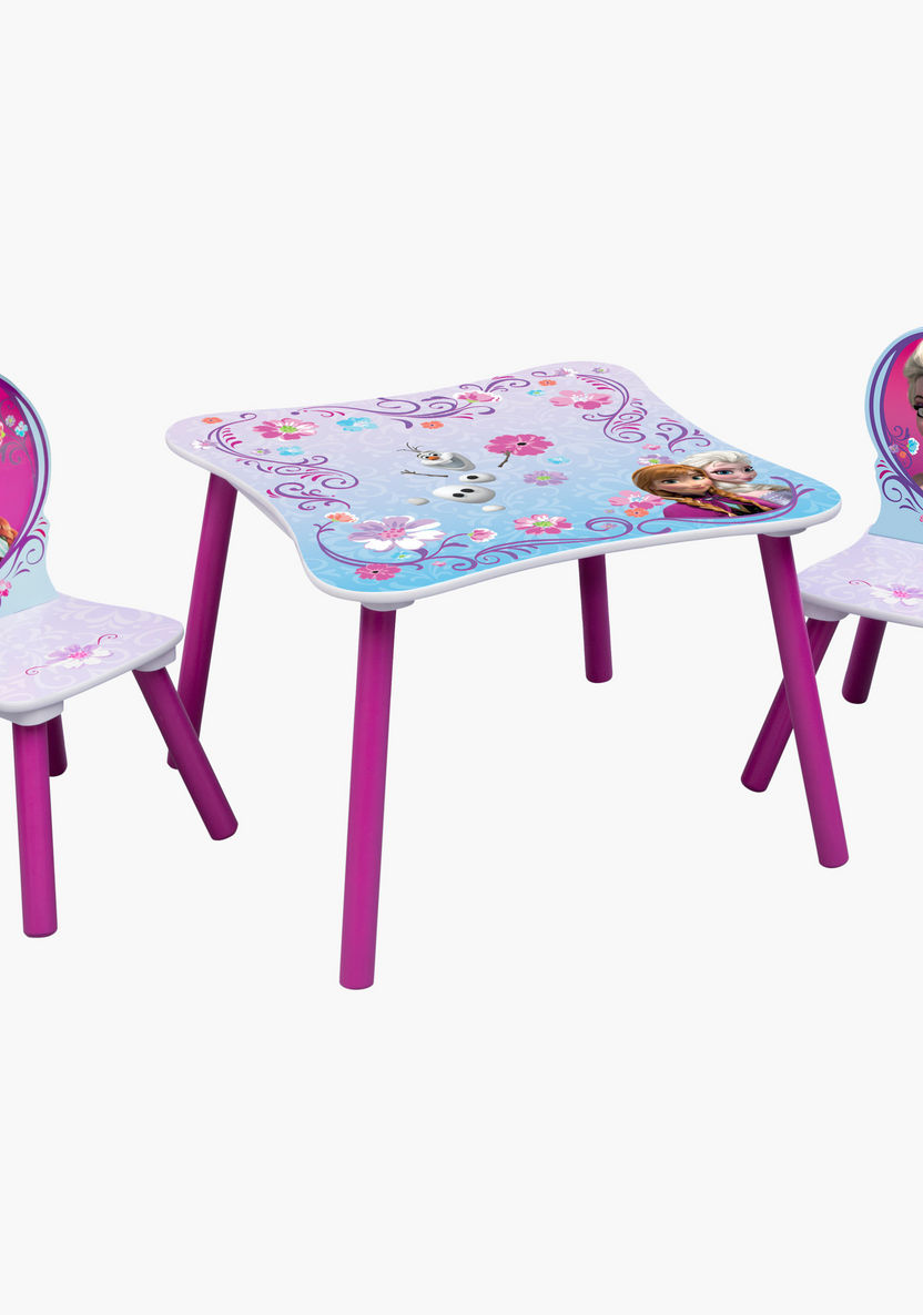 Delta Frozen Printed 3-Piece Table and Chair Set-Chairs and Tables-image-0