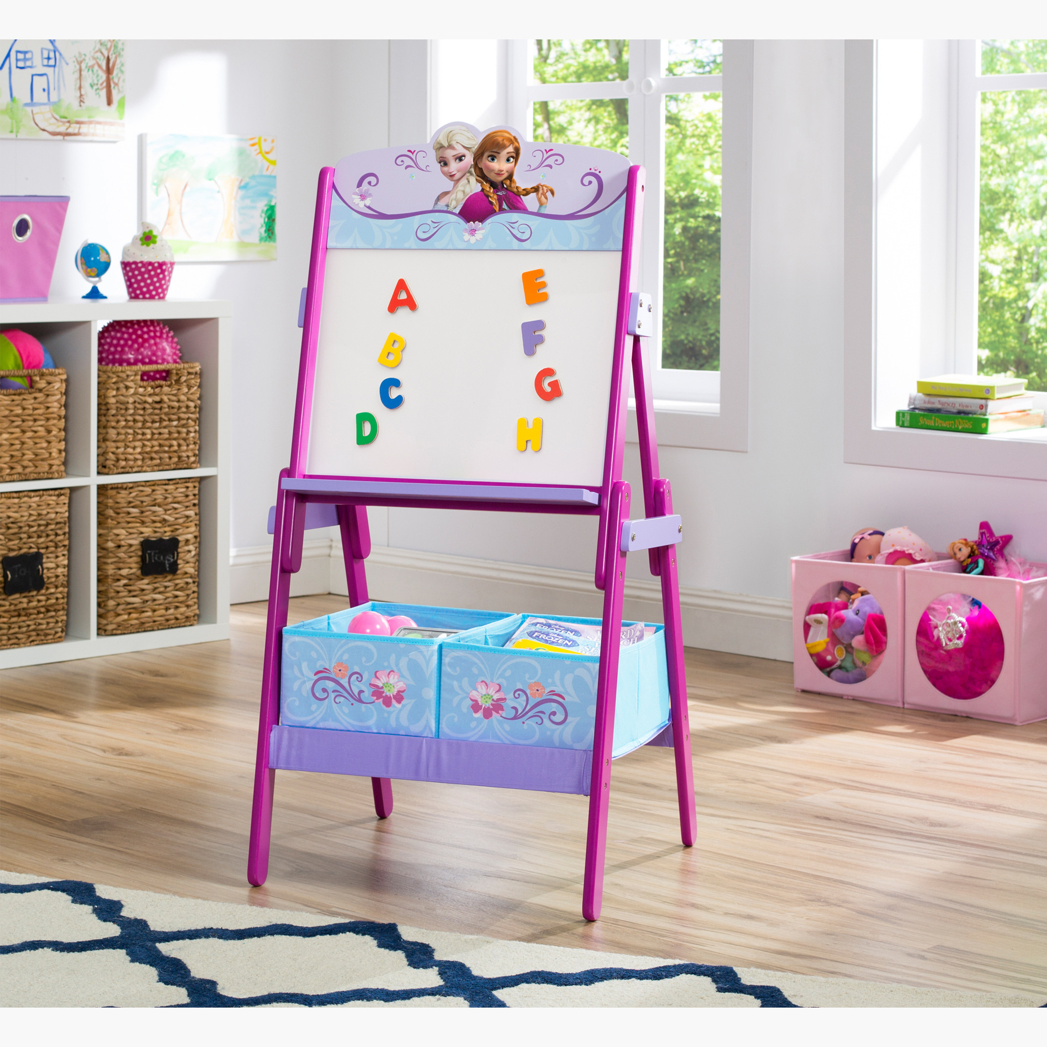 Delta Frozen Printed Easel with Storage-baby-nursery-furniture-wardrobesandstorage-image-2