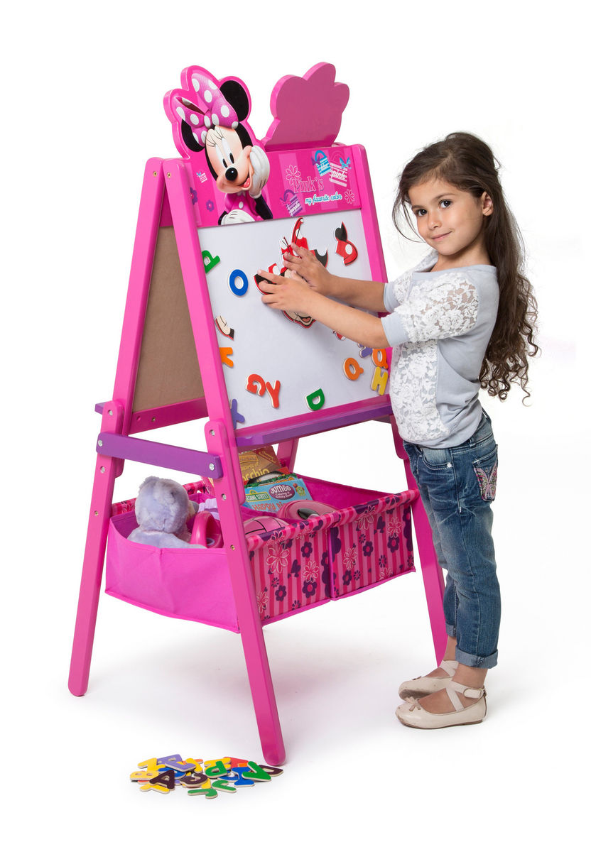 Delta Minnie Mouse Printed Easel with Storage-Wardrobes and Storage-image-1