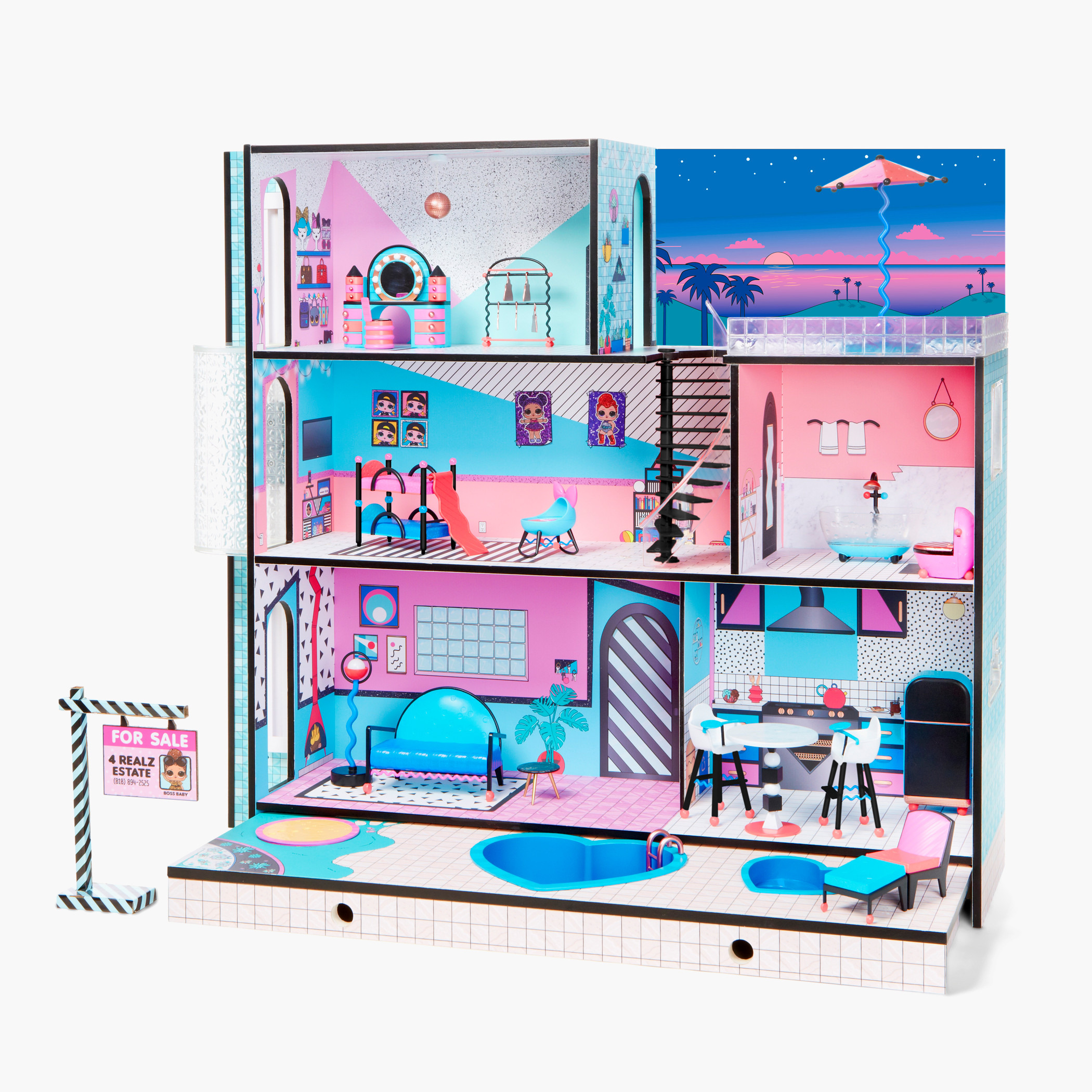 L.O.L Surprise House Interactive Playset