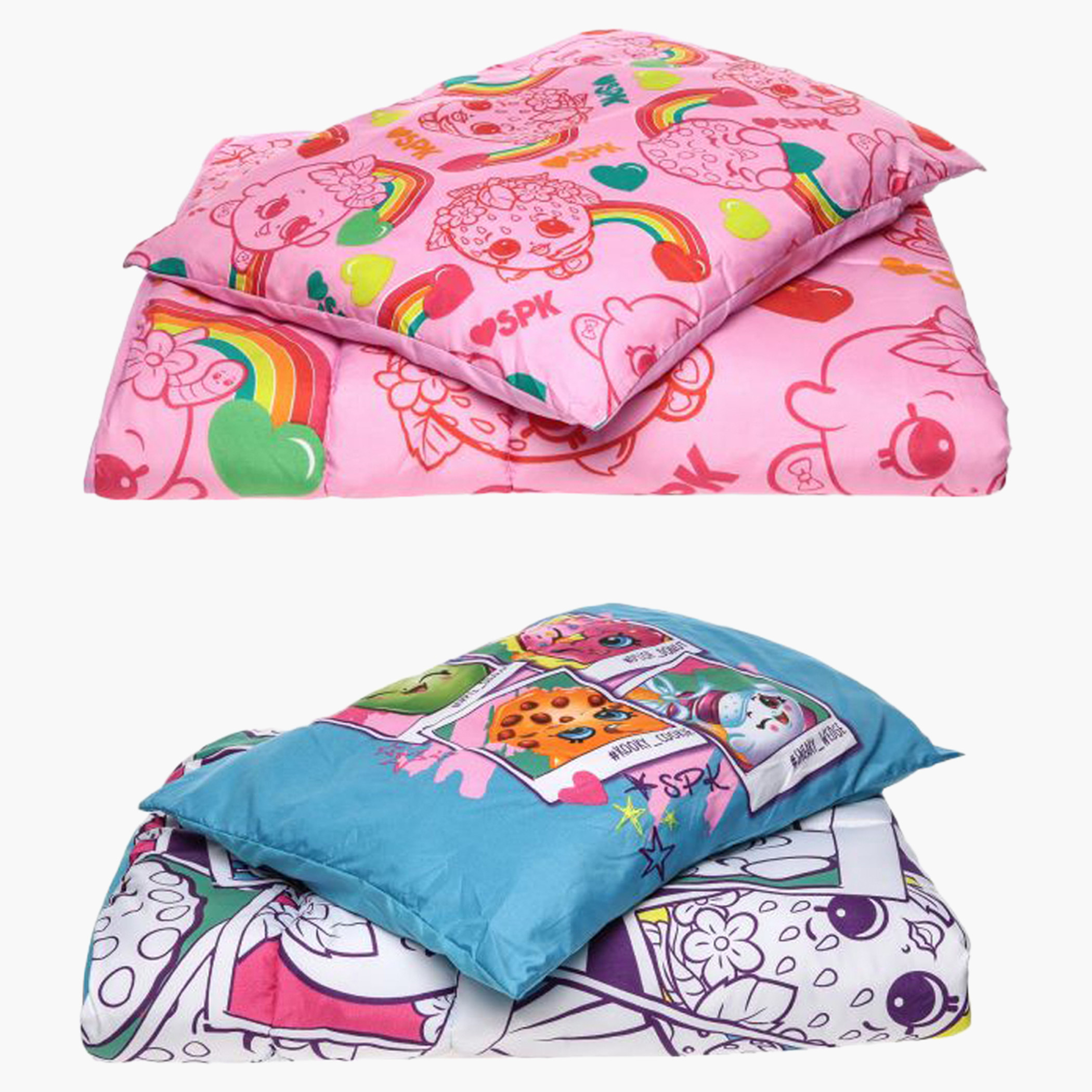 طقم الحفة وبياضات بطبعات السنافرمن 2- قطع سم - 120x140 (اشتر 1 واحصلي على 1 مجاناً)-baby-nursery-babybedding-image-2