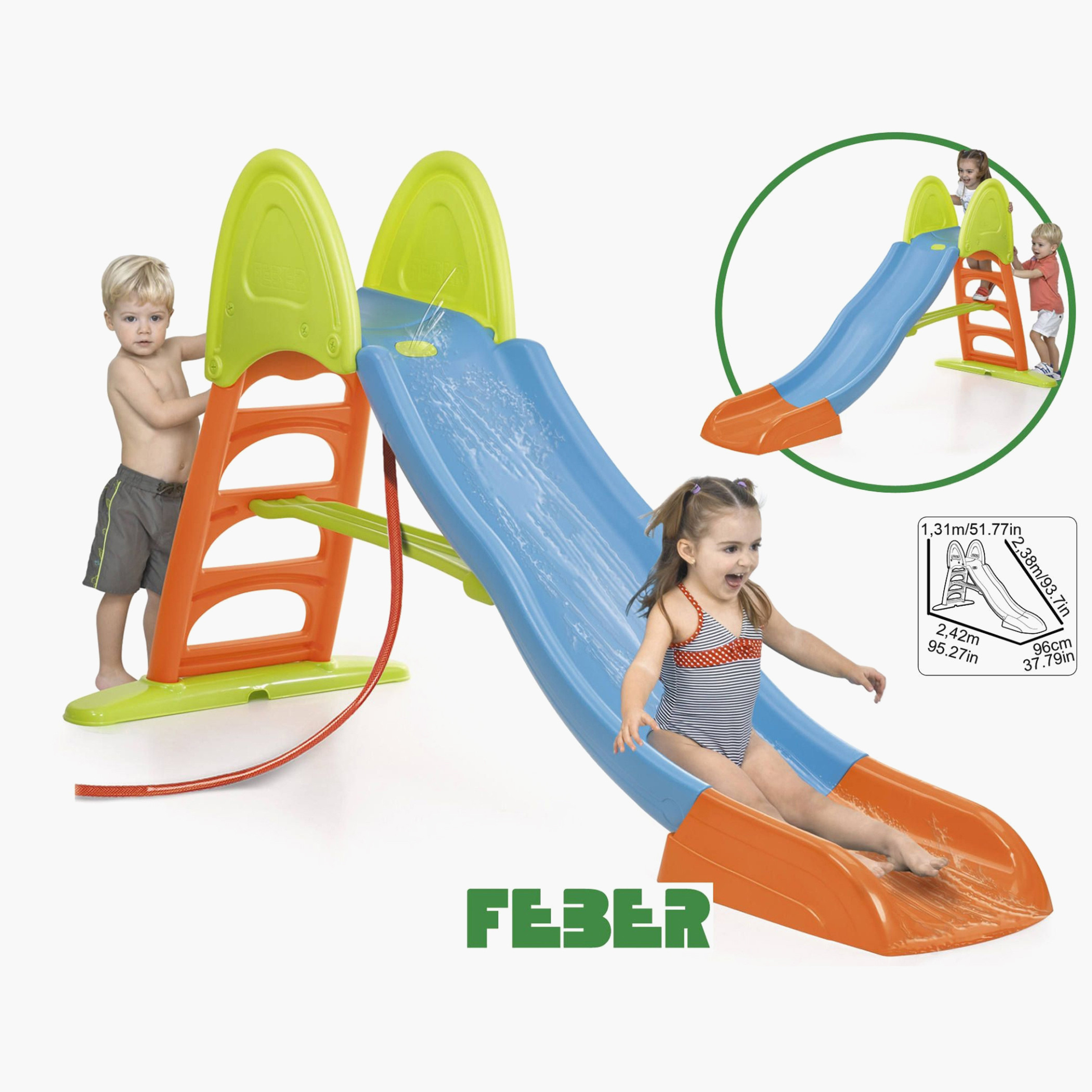 زحليقة أطفال مزودة بالماء من فيبر.-toys-outdoor-activity-image-1
