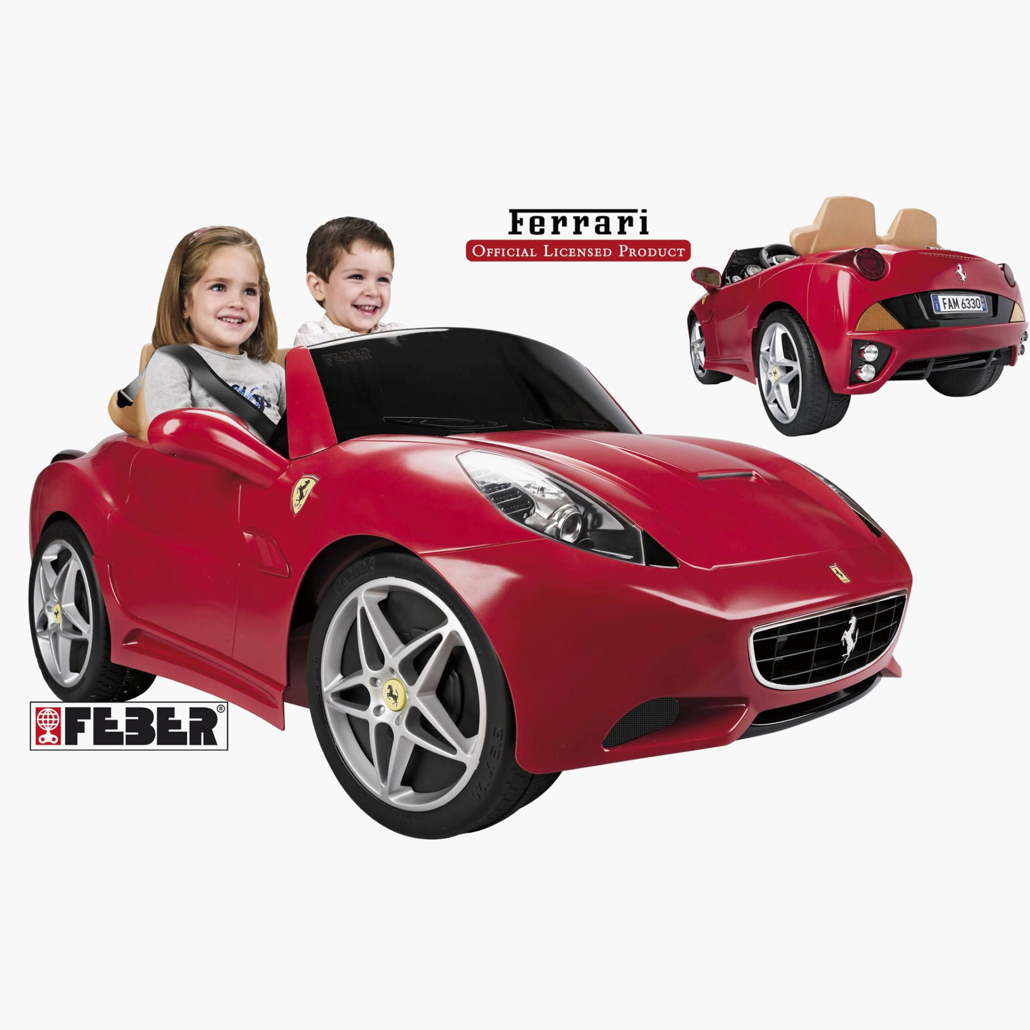 Feber ferrari california 12v 2024 battery operated car