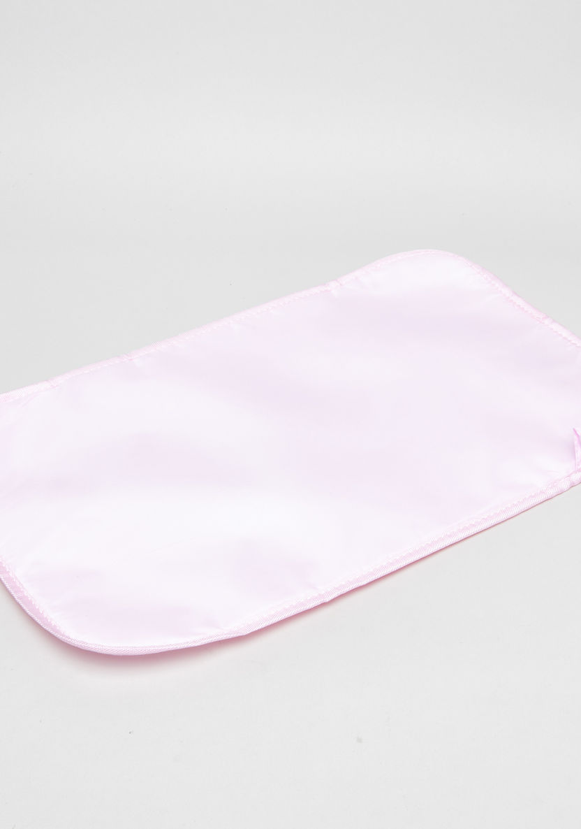 Giggles Textured Diaper Bag with Zip Closure-Diaper Bags-image-5