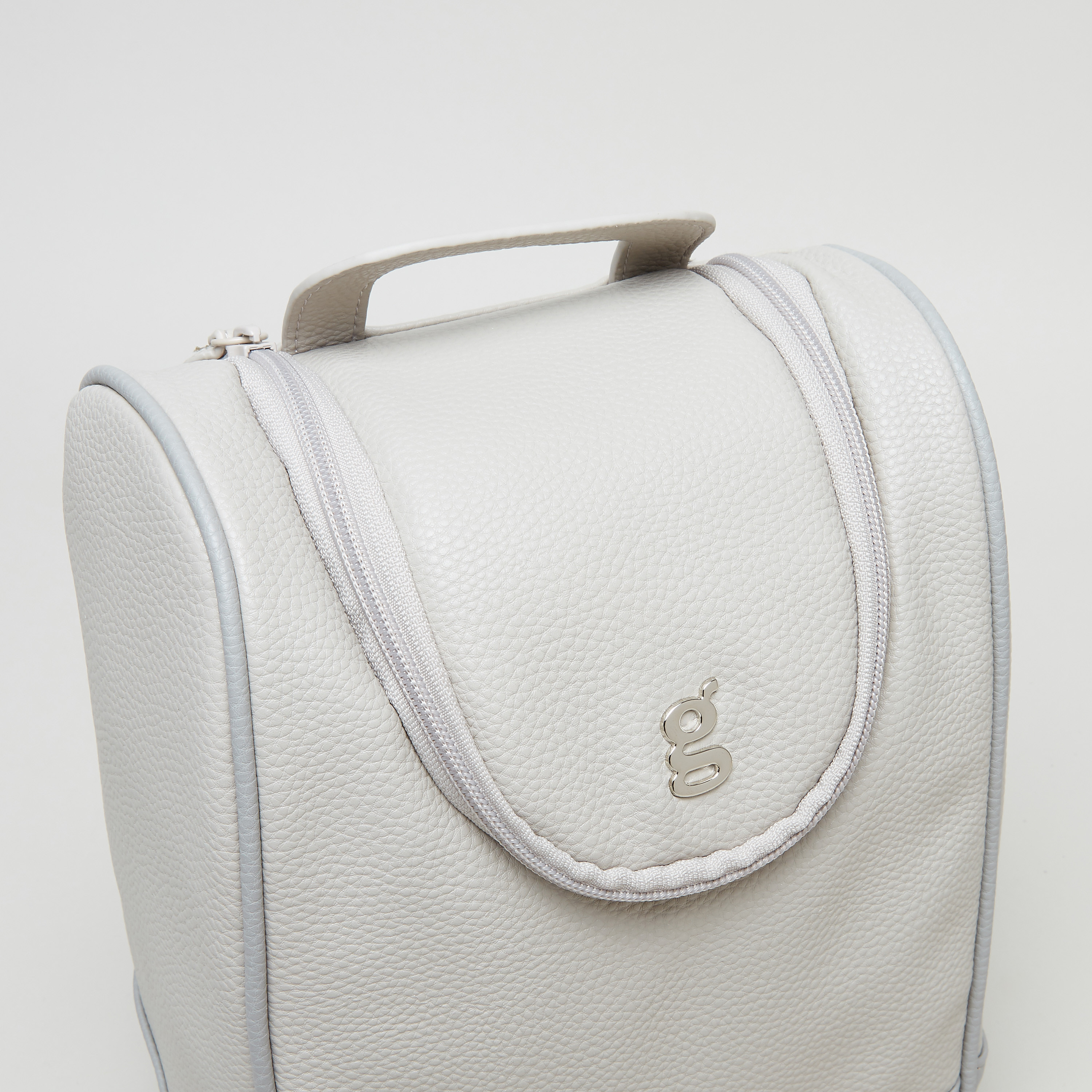 Giggles Textured Bag with Top Handle and Zip Closure-baby-feeding-feedingbottles-bottlecovers-image-2