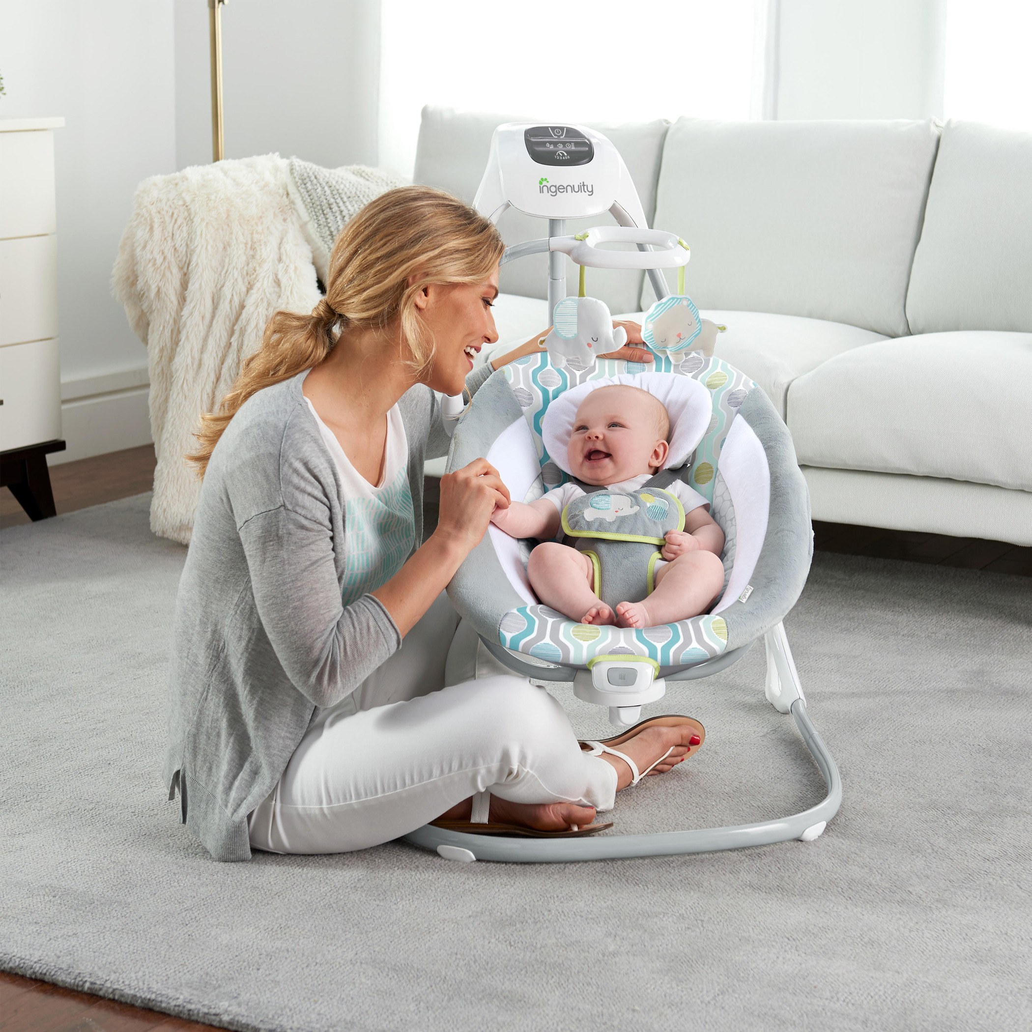 Ingenuity simple shop comfort baby swing