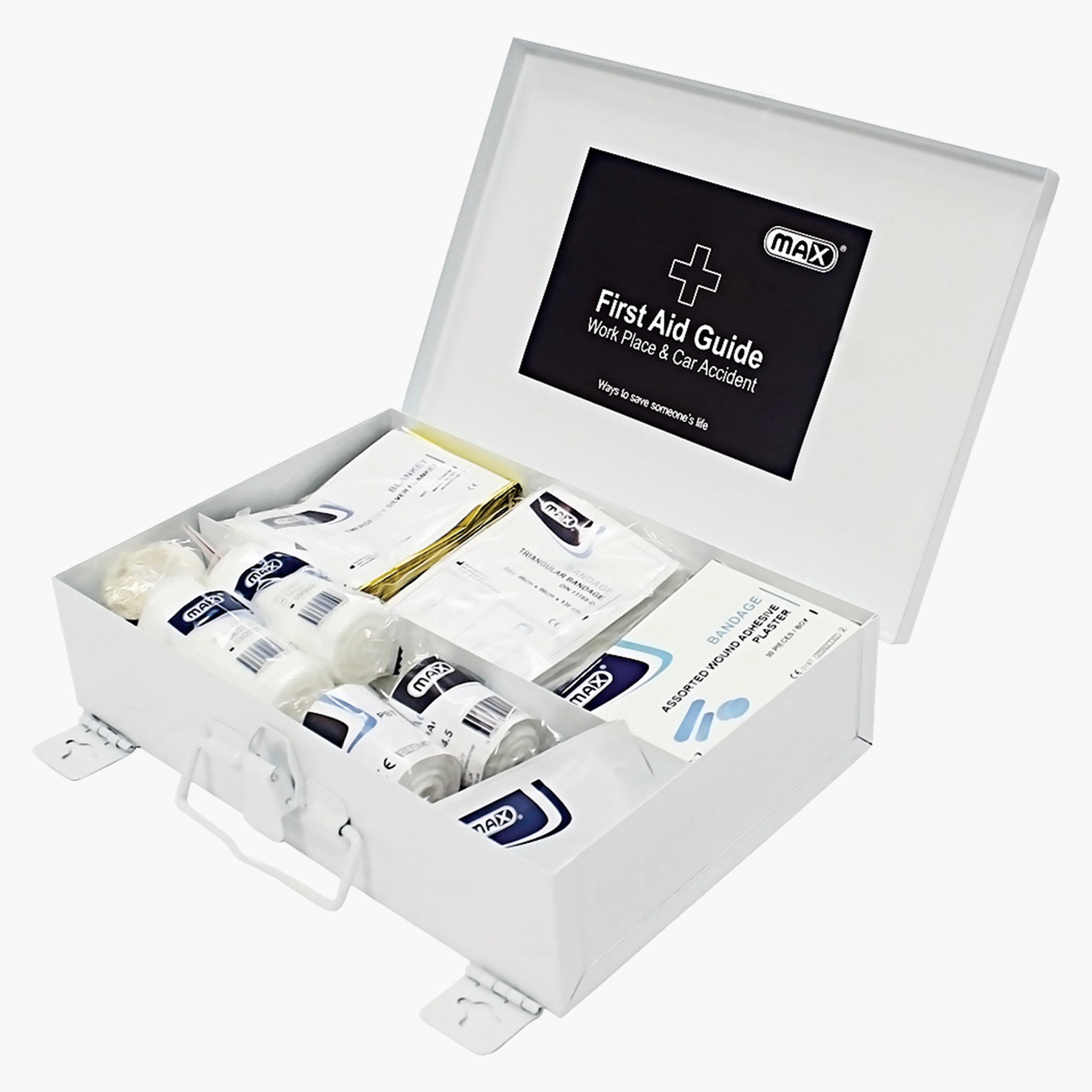 Kuwait First Aid Max First Aid Kit FM42 with Contents Online | Baby Health & Safety ...