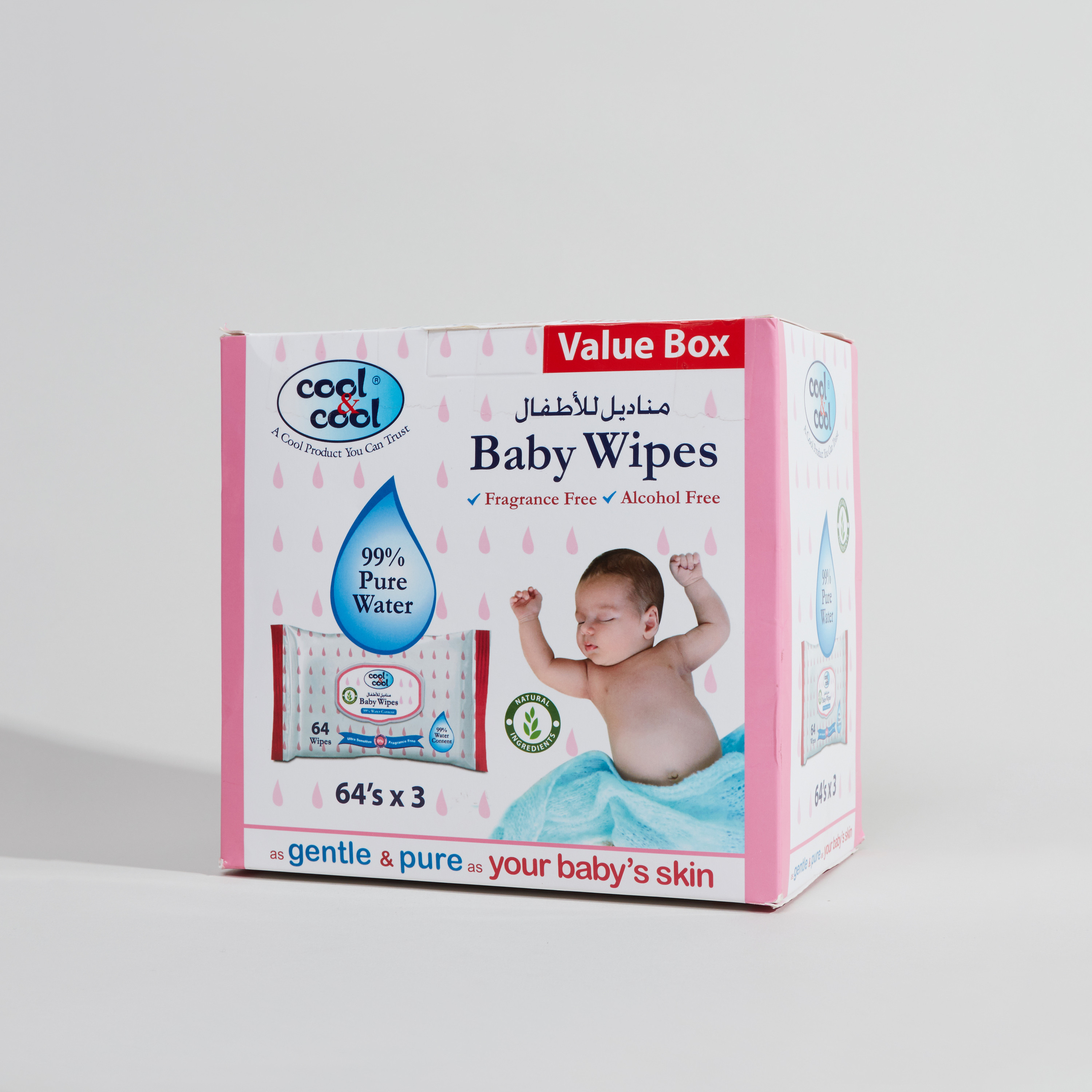 99 water hot sale baby wipes