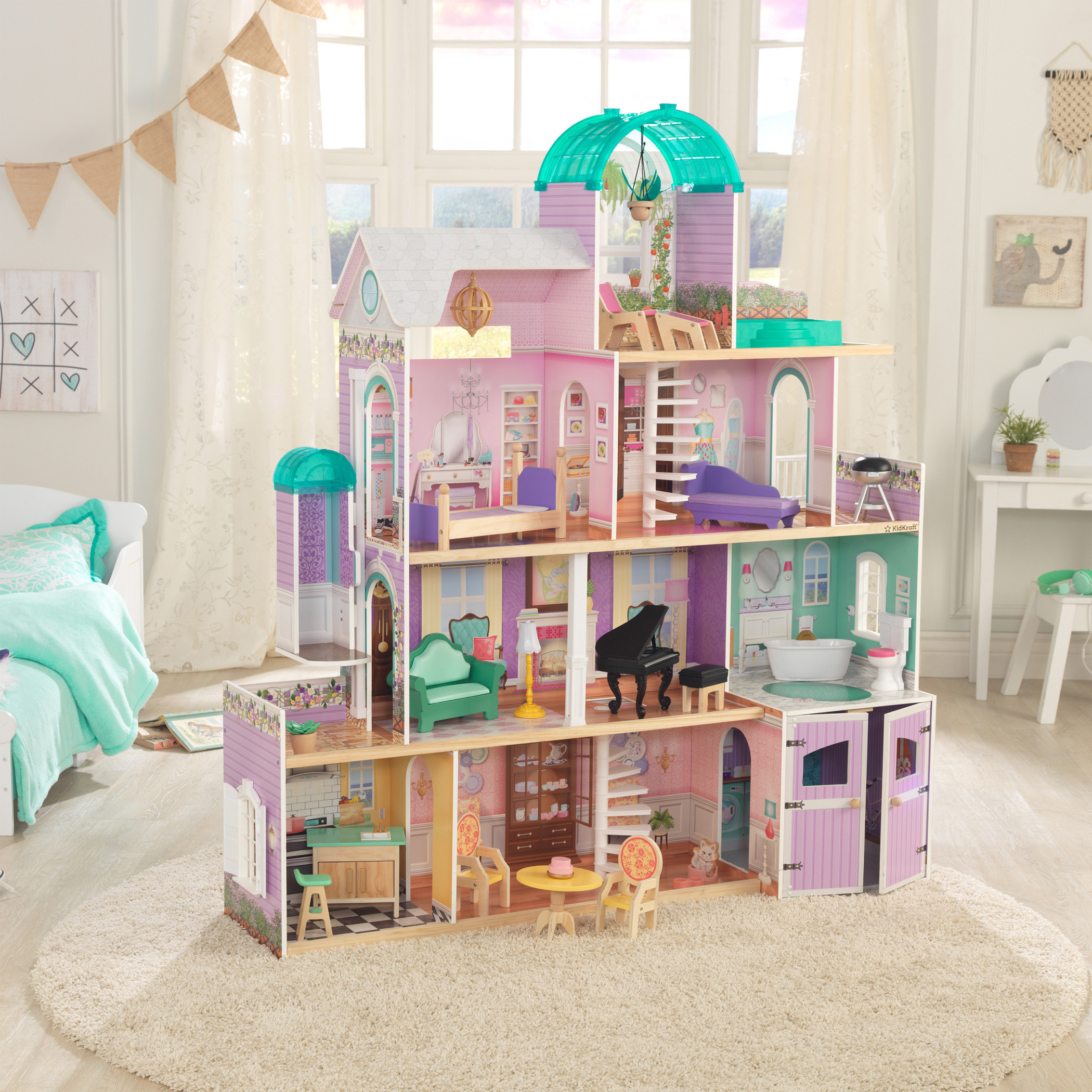 Kidkraft Rosewood Mansion Dollhouse-toys-dollsandplaysets-dollplaysets-image-9