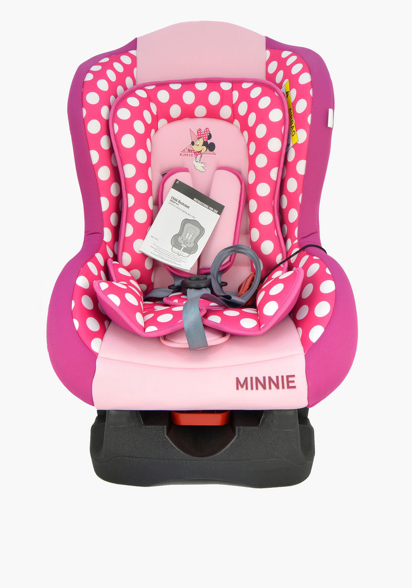 Disney Minnie 3-in-1 Convertible Car Seat - Pink (Up to 4 years)-Car Seats-image-0