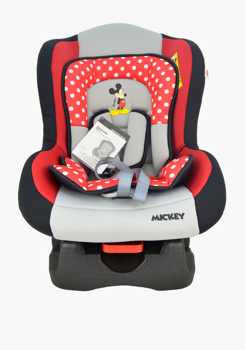 Disney Mickey 3-in-1 Convertible Car Seat - Black/Red (Up to 4 years)-Car Seats-image-0