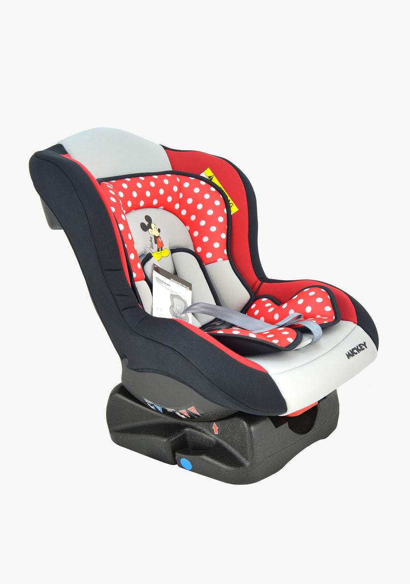 Disney Mickey 3-in-1 Convertible Car Seat - Black/Red (Up to 4 years)-Car Seats-image-3