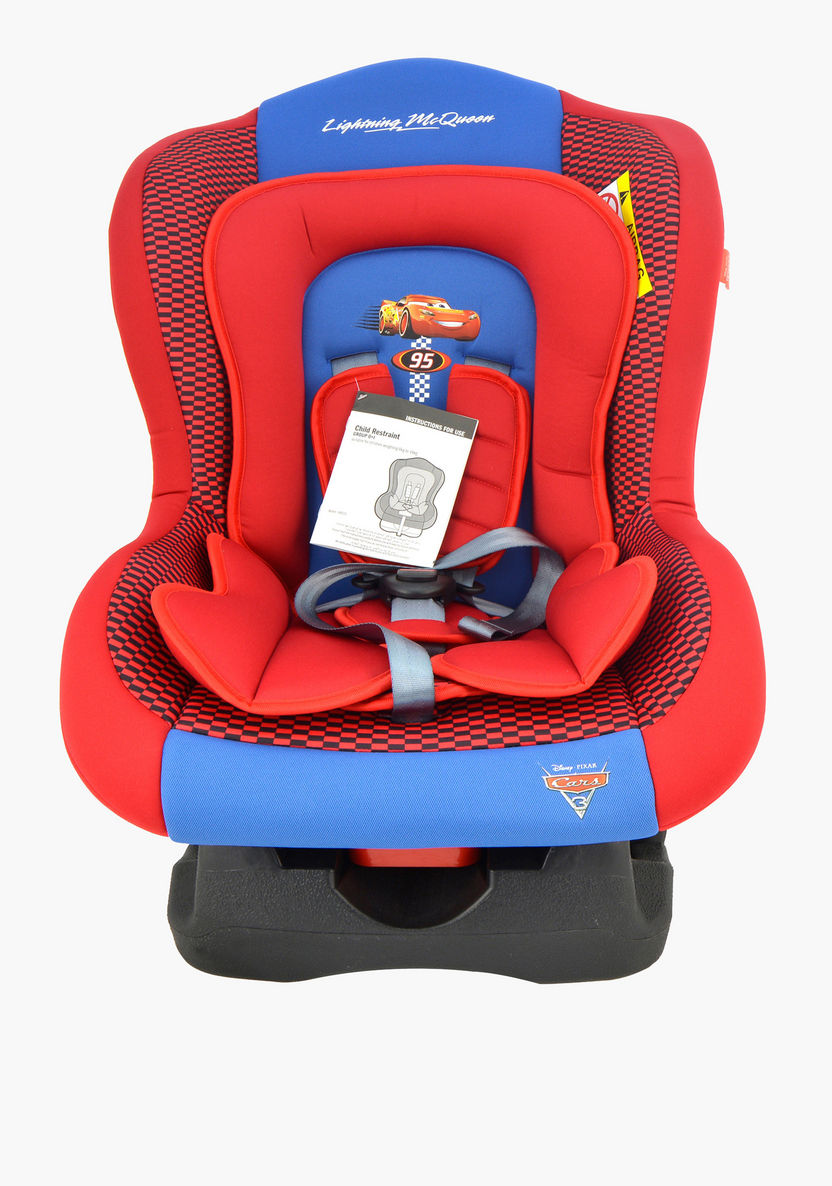 Disney Cars 3-in-1 Convertible Car Seat - Blue/Red (Up to 4 years)-Car Seats-image-0