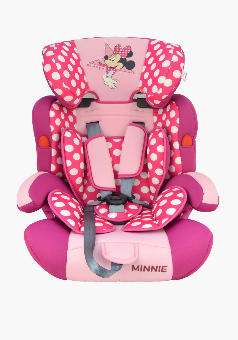 Disney Minnie Toddler Car Seat - Pink (Ages 9 months - 12 years)-Car Seats-image-0