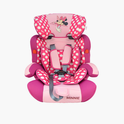 Disney Minnie Toddler Car Seat - Pink (Ages 9 months - 12 years)-Car Seats-image-1