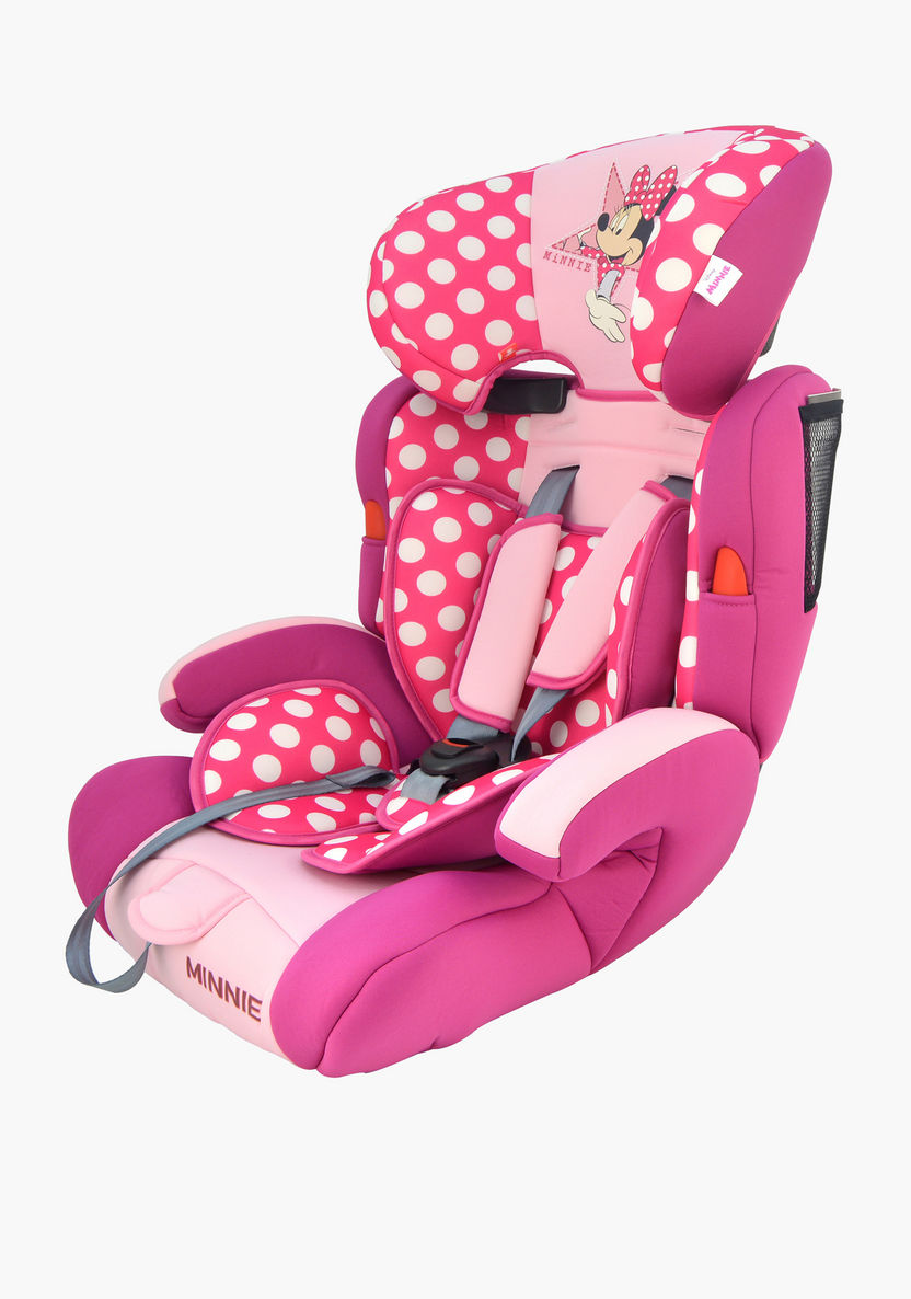 Disney Minnie Toddler Car Seat - Pink (Ages 9 months - 12 years)-Car Seats-image-2