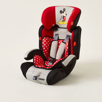 Disney Mickey Toddler Convertible Car Seat - Black/Red (Ages 9 months - 12 years)