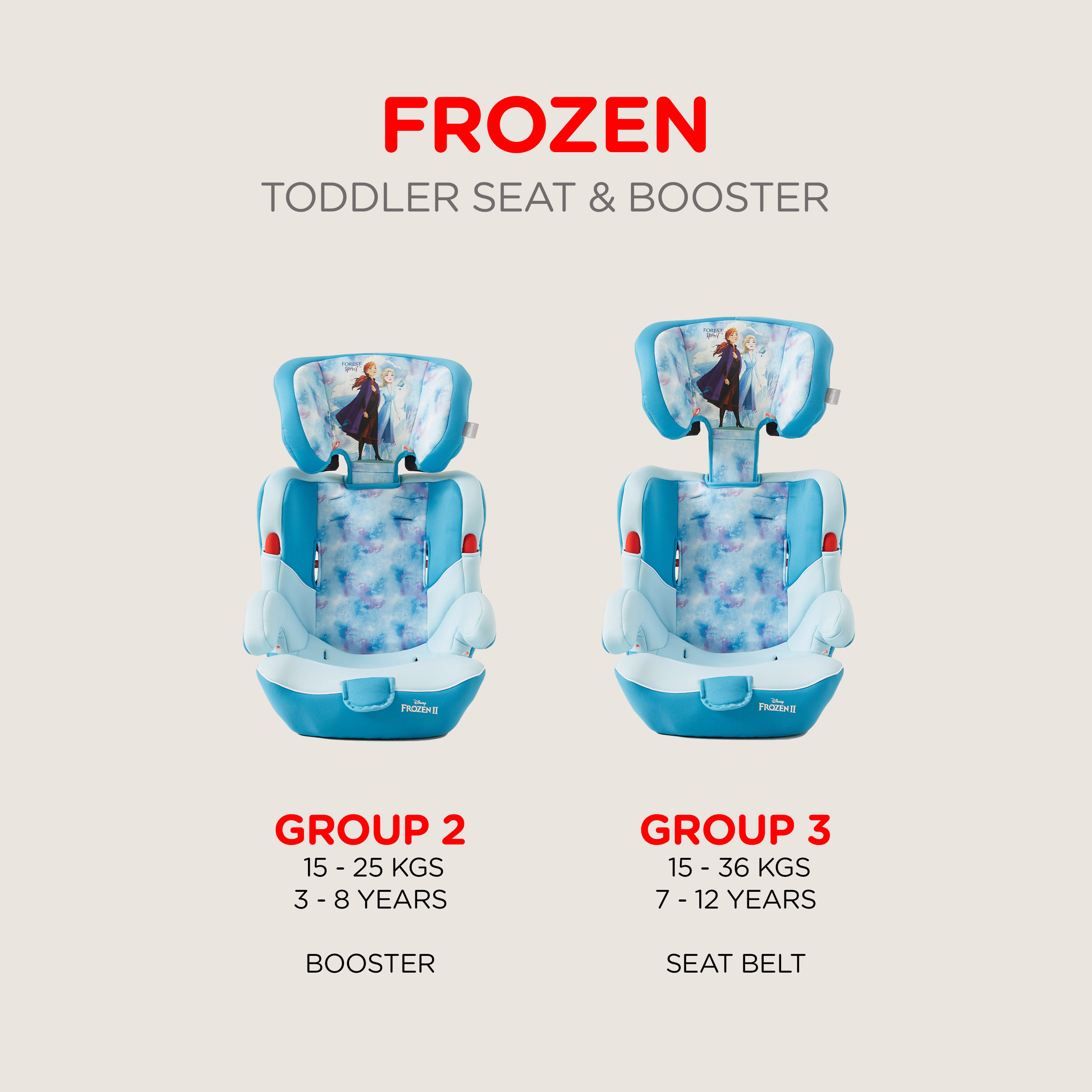 Mothercare frozen car seat best sale