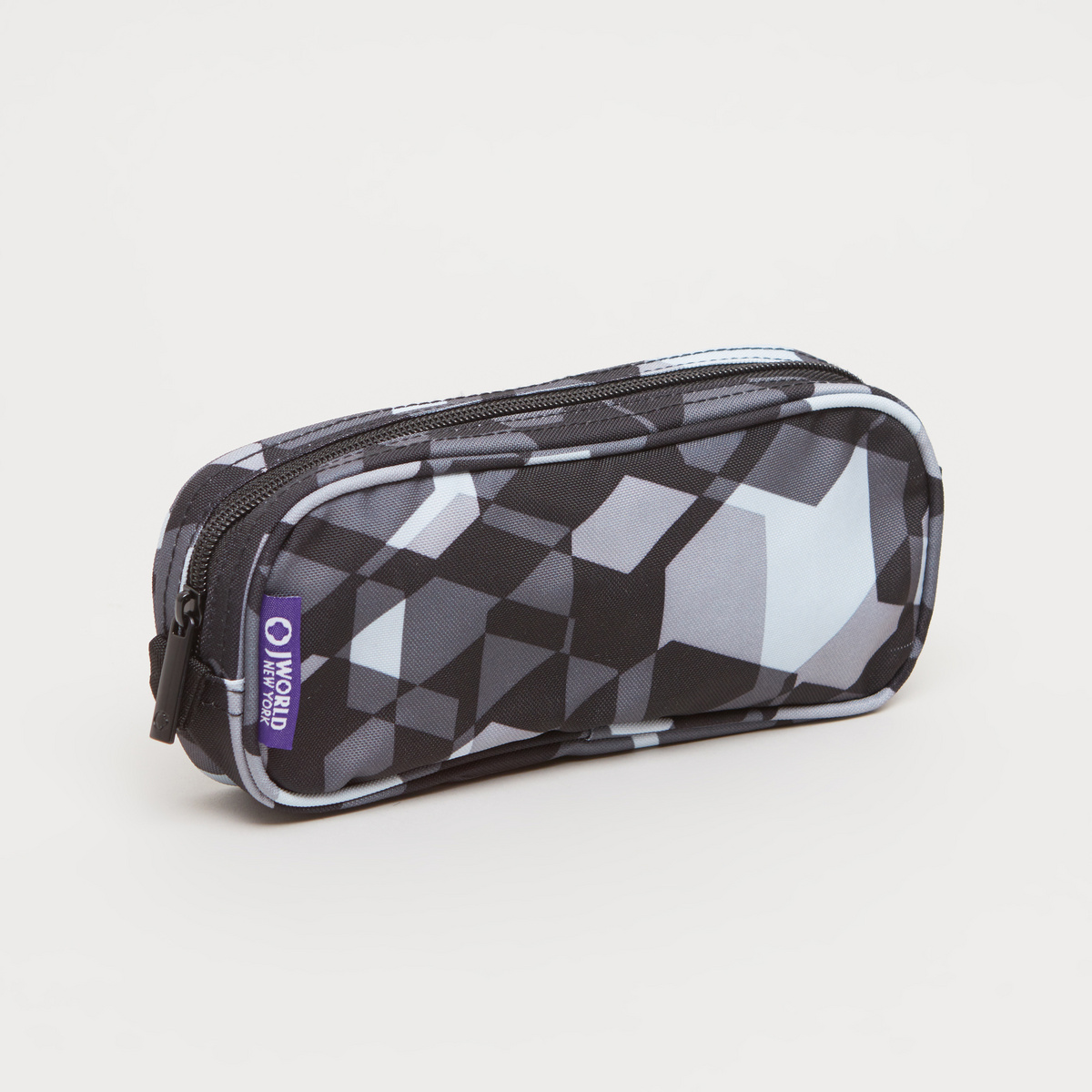 J World Cubes Printed Pouch with Zip Closure