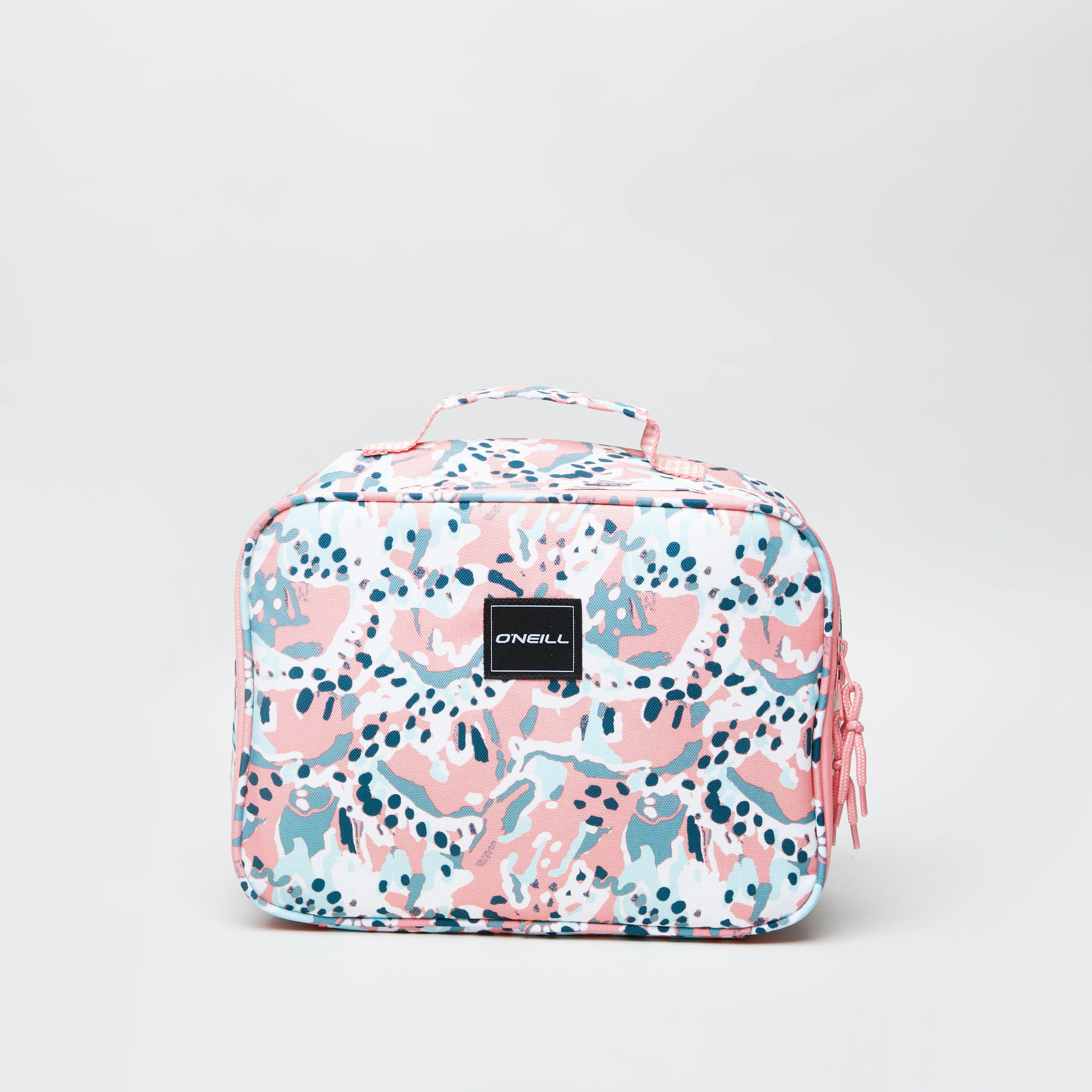O'neill Coral Printed Lunch Bag with Zip Closure-school-lunchessentials-lunchbags-image-1