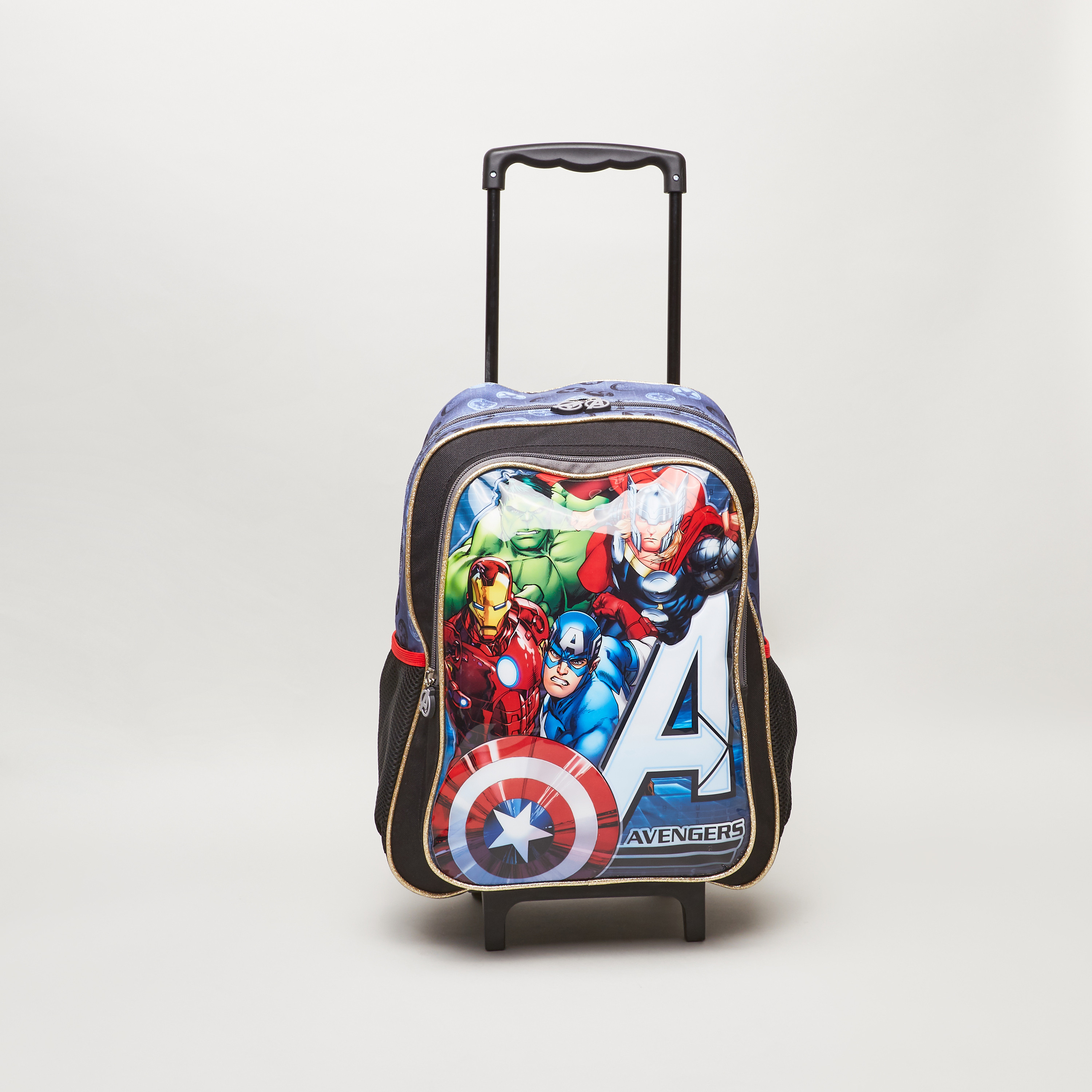 Avengers Print 5-Piece Trolley Set-school-bagsandbackpacks-trolleybags-image-2