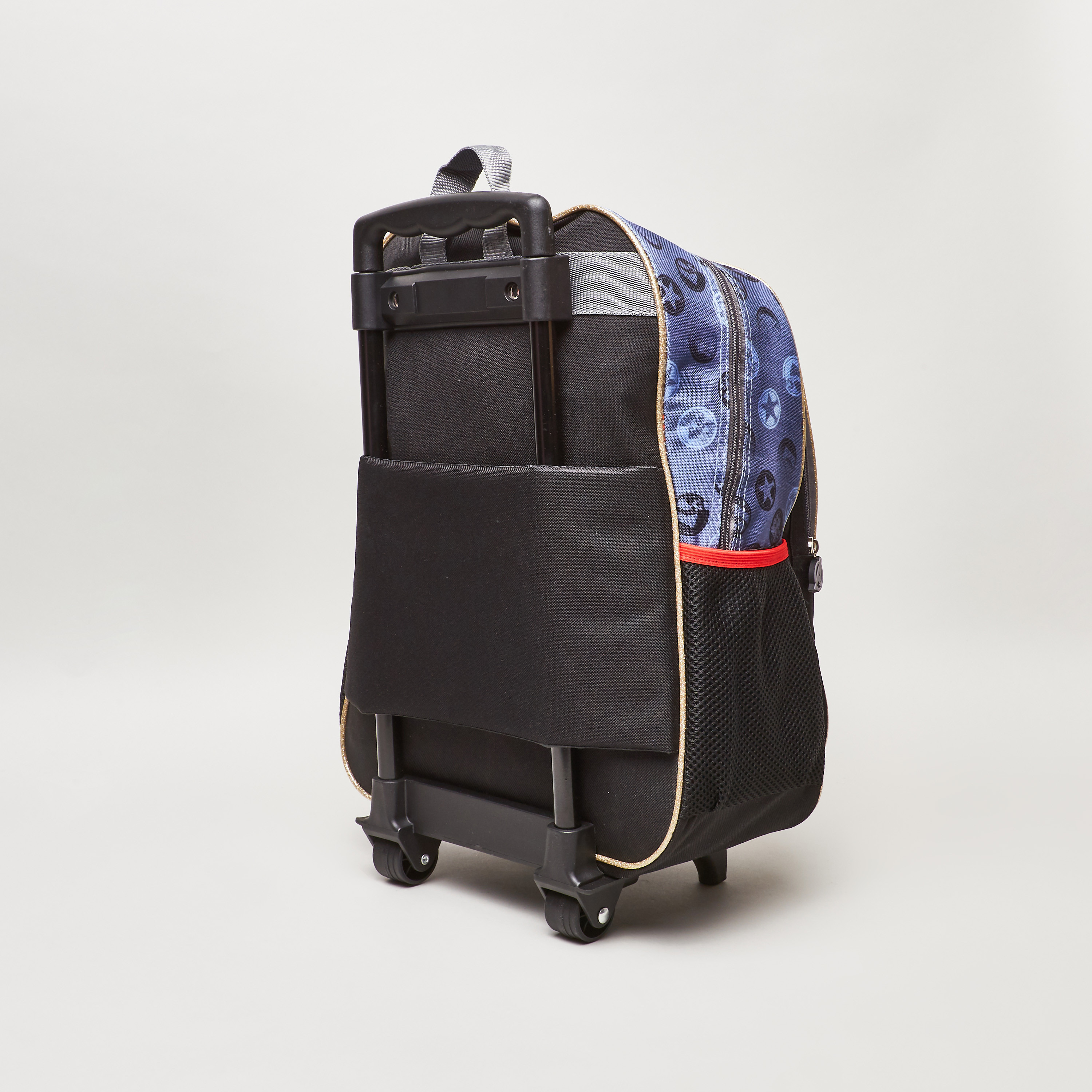 Avengers Print 5-Piece Trolley Set-school-bagsandbackpacks-trolleybags-image-3