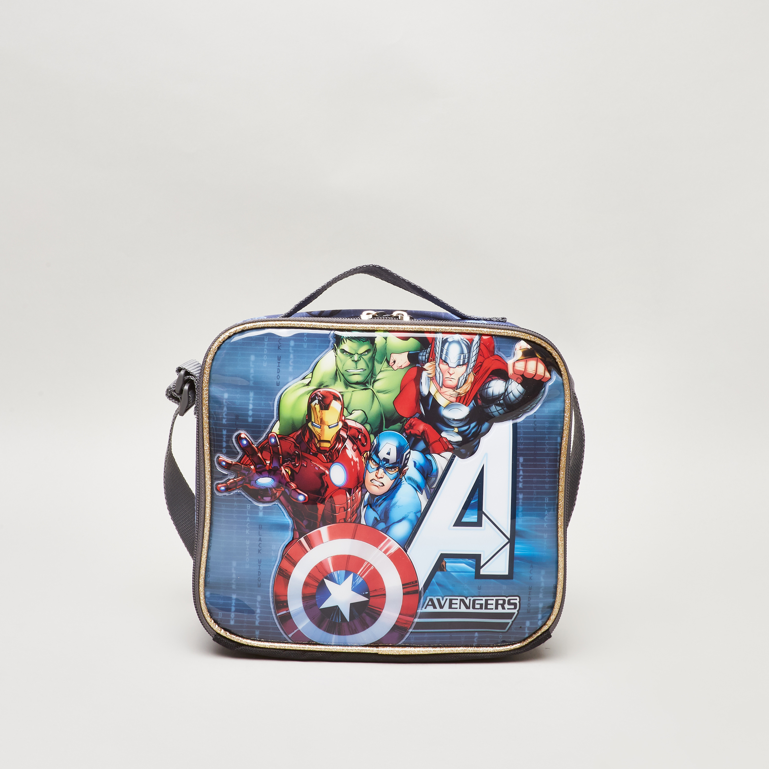 Avengers Print 5-Piece Trolley Set-school-bagsandbackpacks-trolleybags-image-6