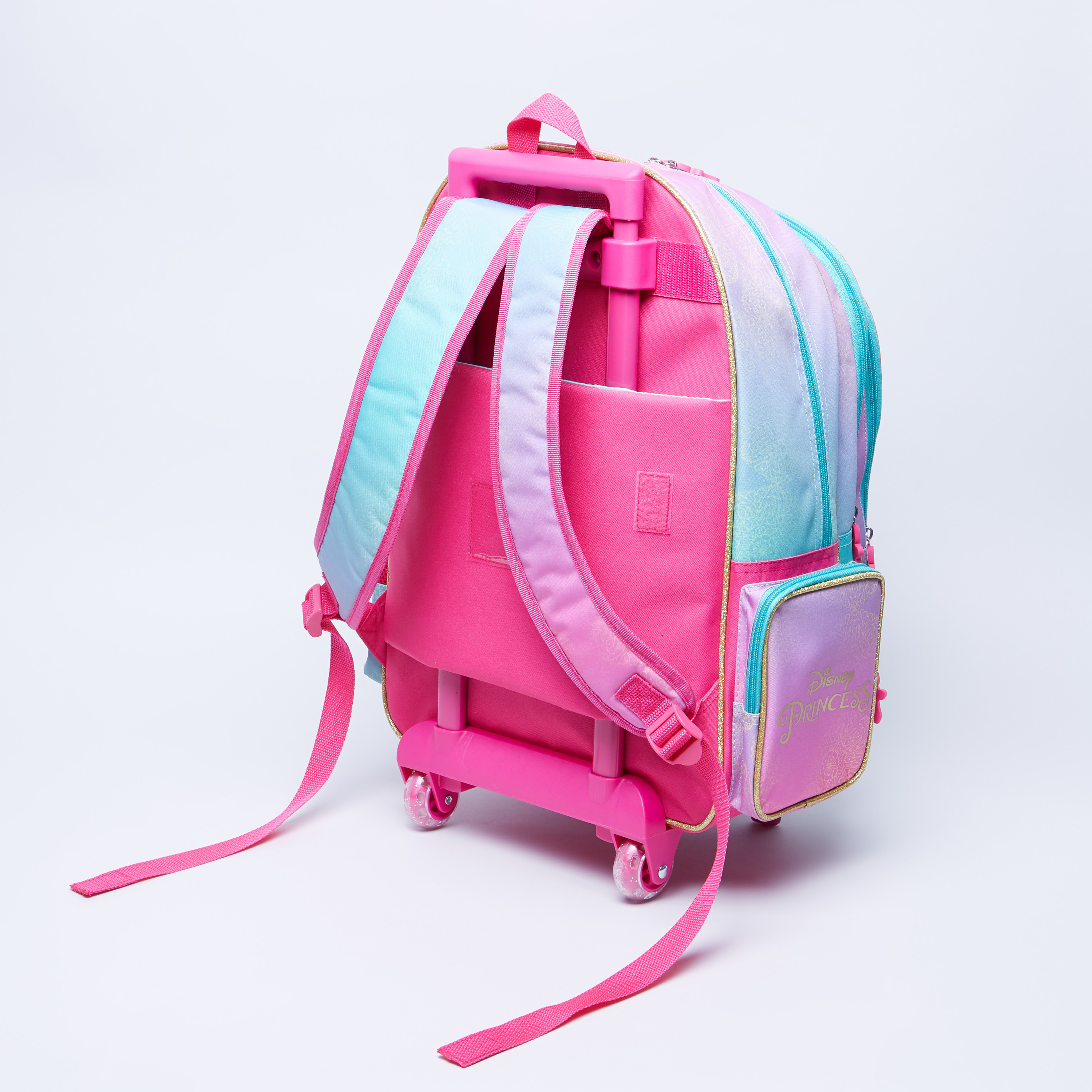 Disney Printed Trolley Backpack with Zip Closure - 32x15x45.7 cms-school-bagsandbackpacks-trolleybags-image-2