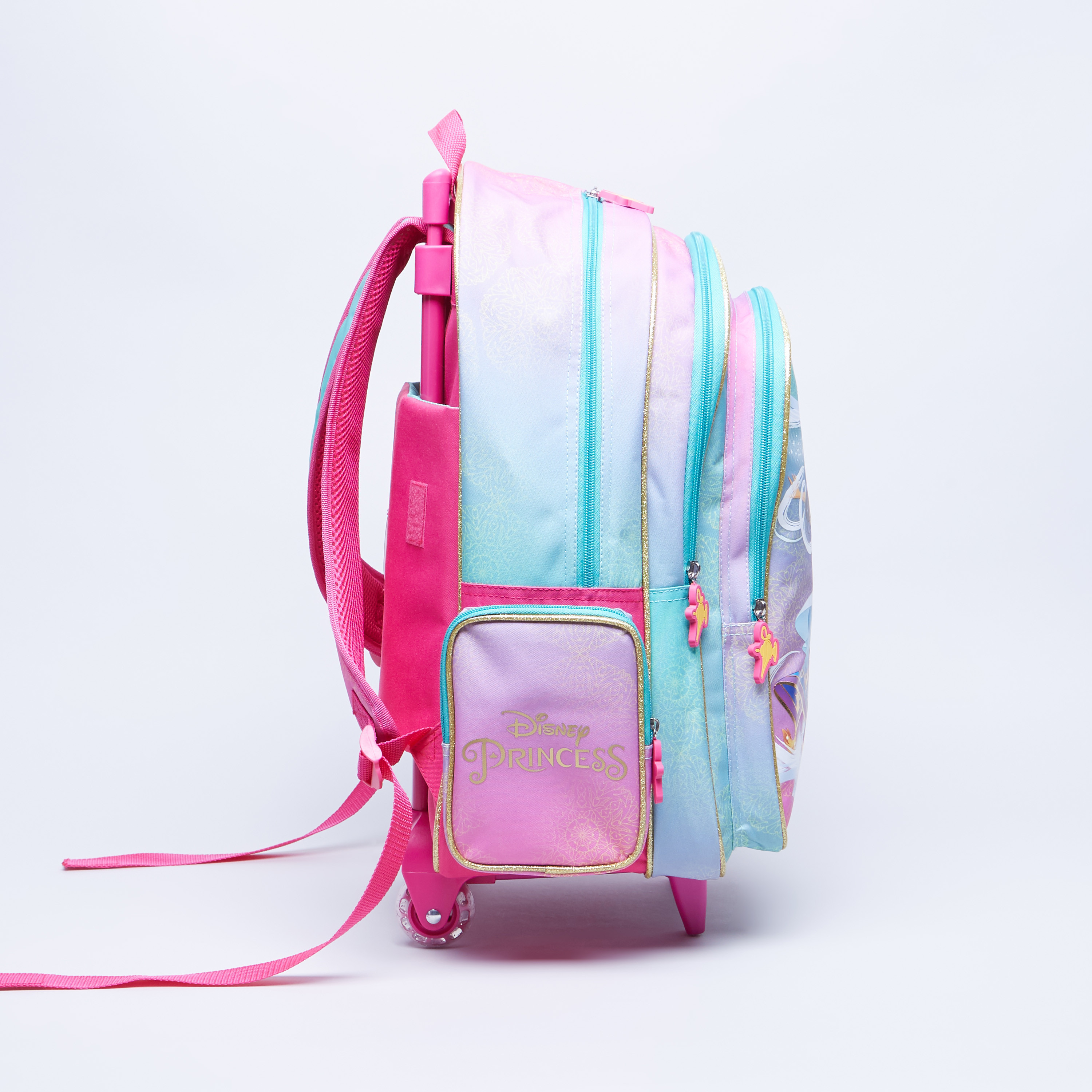 Disney Printed Trolley Backpack with Zip Closure - 32x15x45.7 cms-school-bagsandbackpacks-trolleybags-image-3