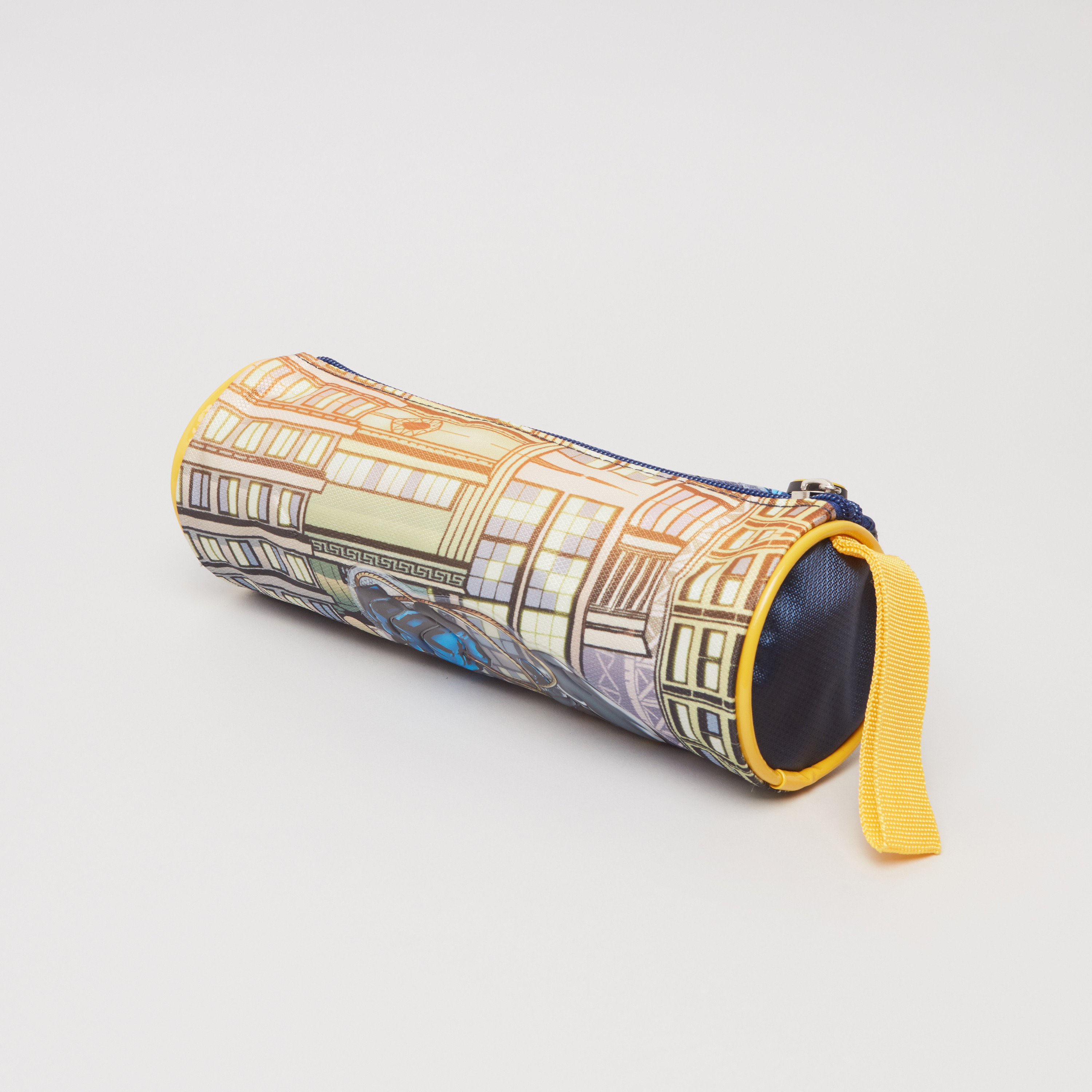 Batman Printed Round Pencil Case-school-stationery-pencilcases-image-3