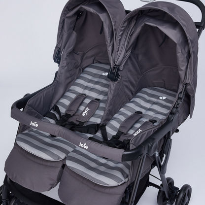 Joie Aire Black Twin Baby Stroller with Multi-Position Recline (Upto 3 years)-Strollers-image-4
