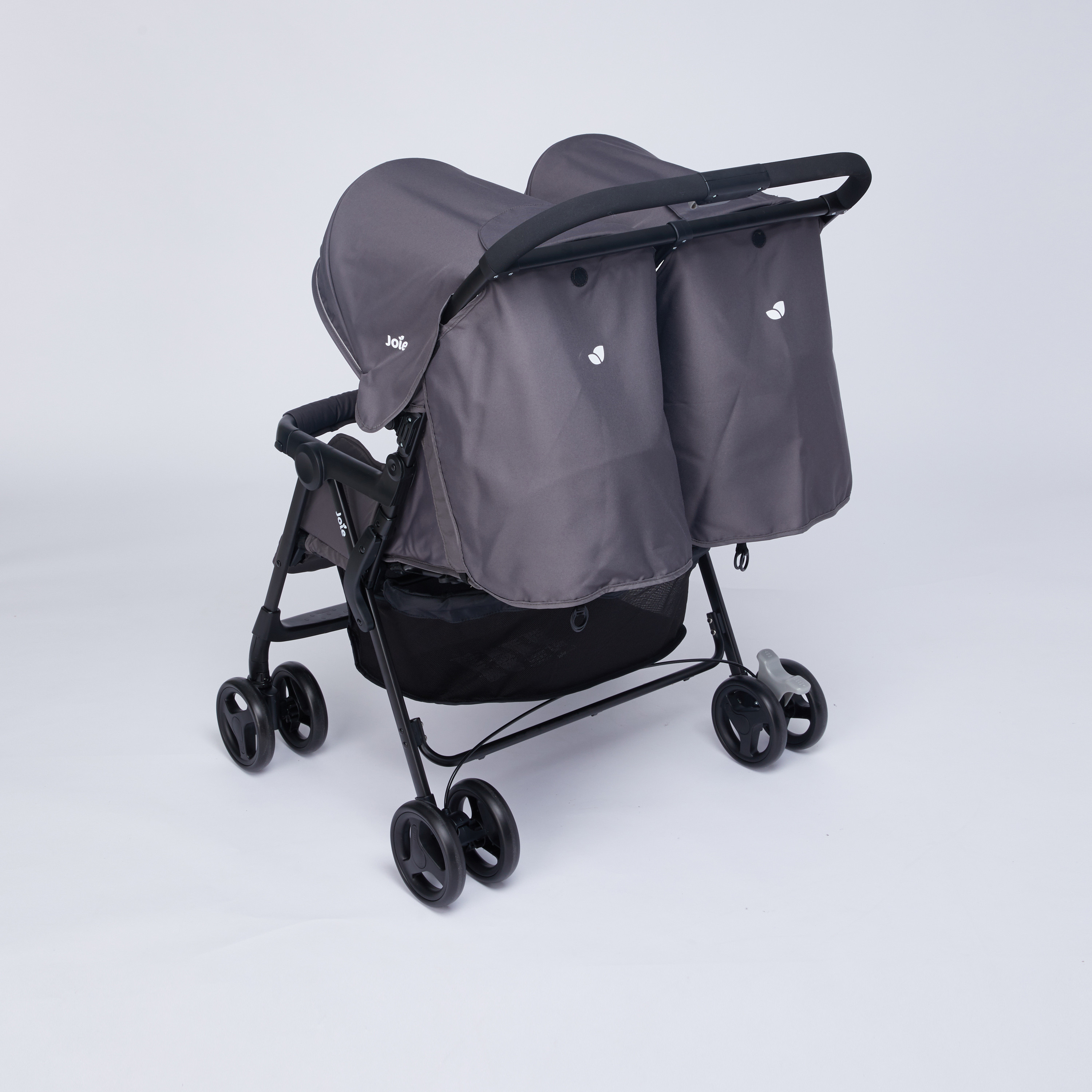 عربة أطفال  توأم سوداء من جوي آير مع إمالة متعددة الأوضاع (حتى 3 سنوات)-baby-gear-strollersandprams-strollers-image-5