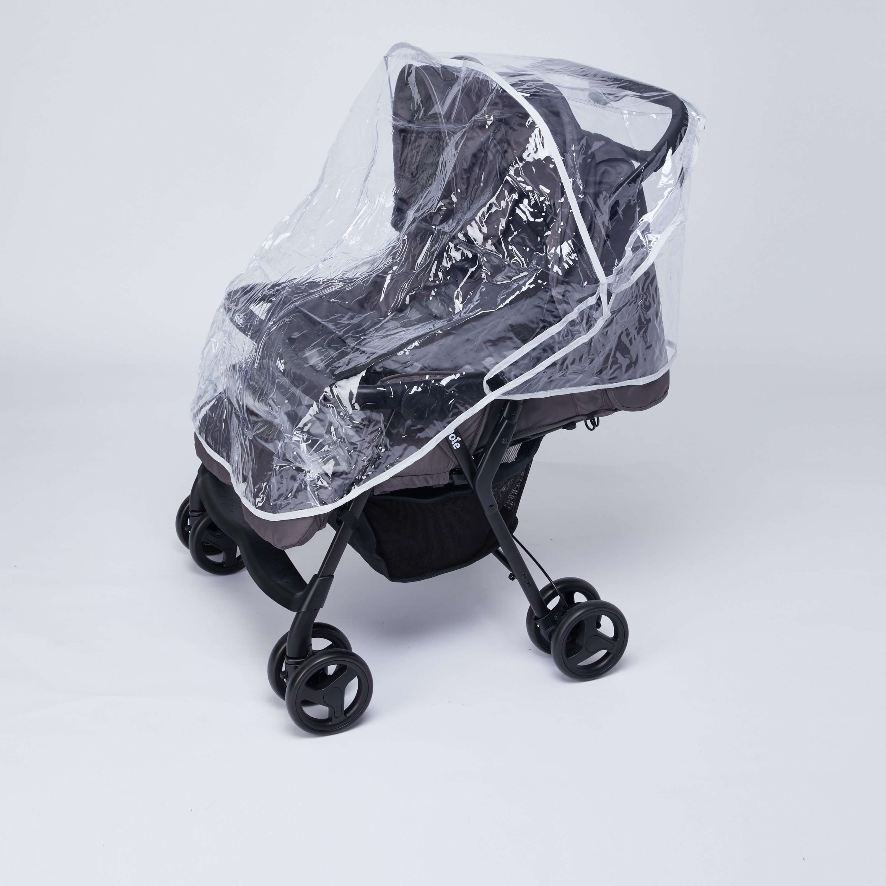 عربة أطفال  توأم سوداء من جوي آير مع إمالة متعددة الأوضاع (حتى 3 سنوات)-baby-gear-strollersandprams-strollers-image-6
