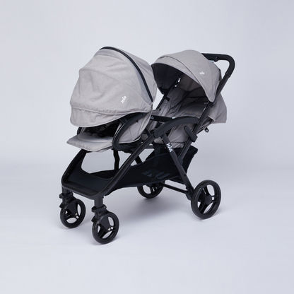 Joie Evalite Grey Duo Baby Stroller with 3 Reclining Positions (Upto 3 years)