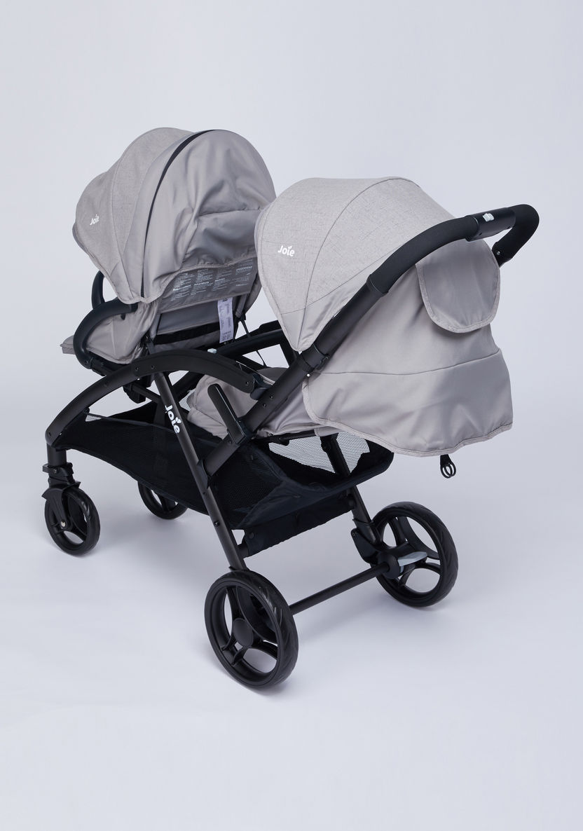 Joie Evalite Grey Duo Baby Stroller with 3 Reclining Positions (Upto 3 years)-Strollers-image-3