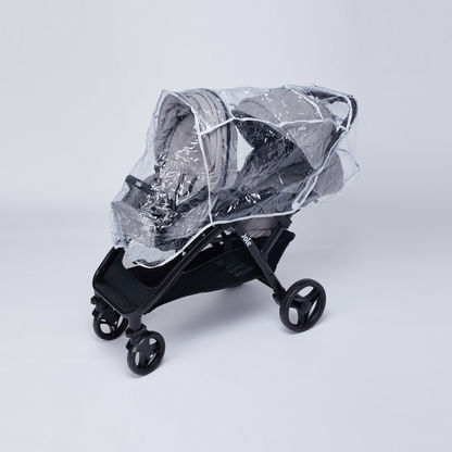 Joie Evalite Grey Duo Baby Stroller with 3 Reclining Positions (Upto 3 years)-Strollers-image-5