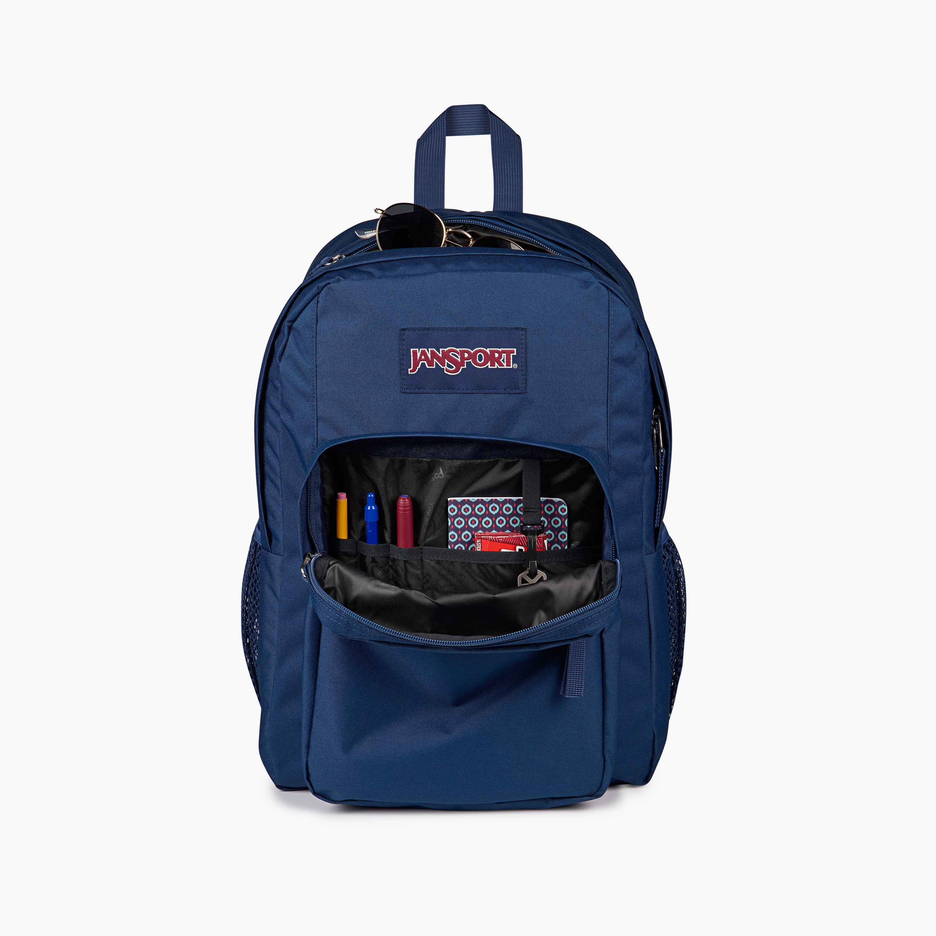 Jansport Big Student Printed Backpack with Zip Closure - 43x33x25 cms Lifetime Warranty-school-bagsandbackpacks-backpacks-image-6