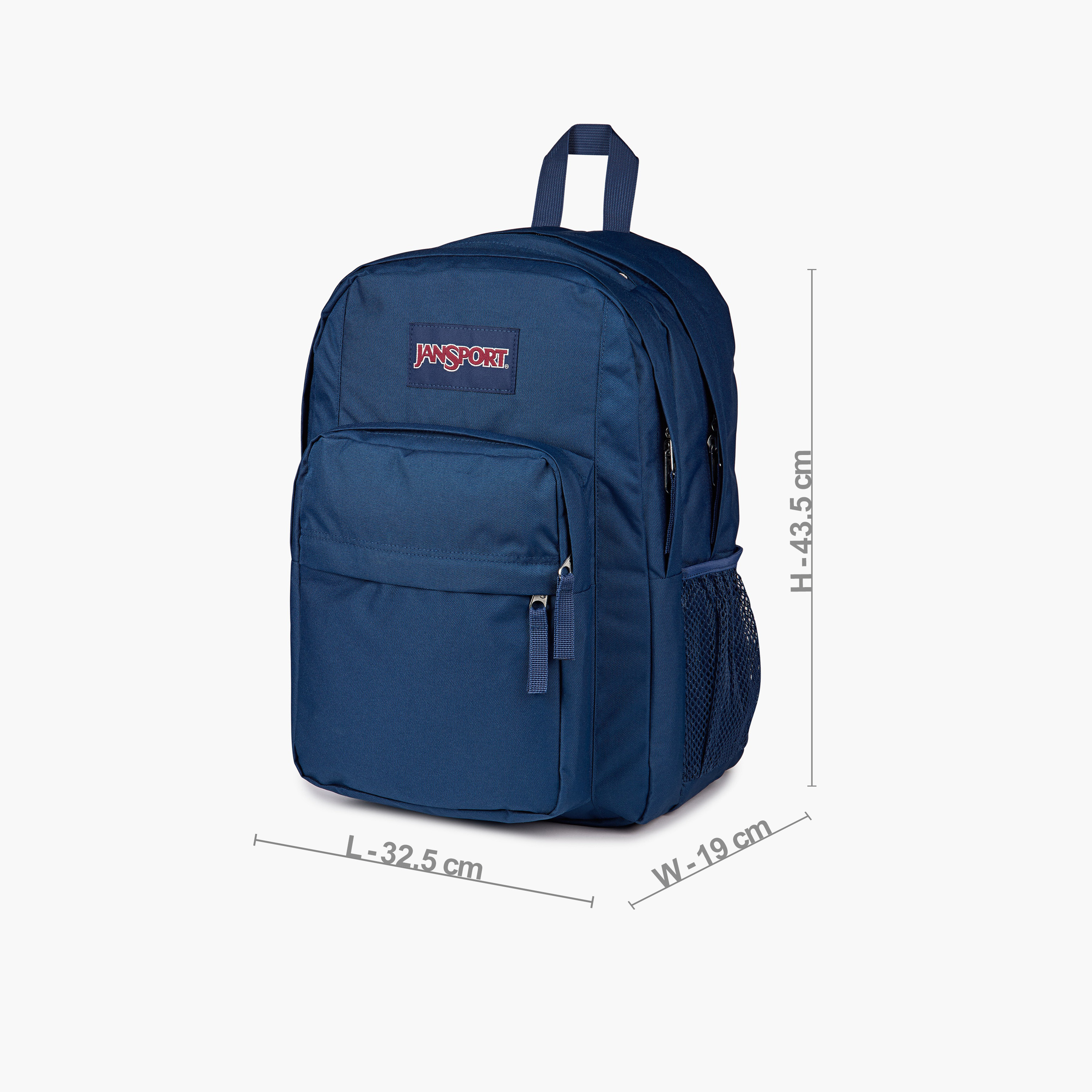 Jansport Big Student Printed Backpack with Zip Closure - 43x33x25 cms Lifetime Warranty-school-bagsandbackpacks-backpacks-image-8